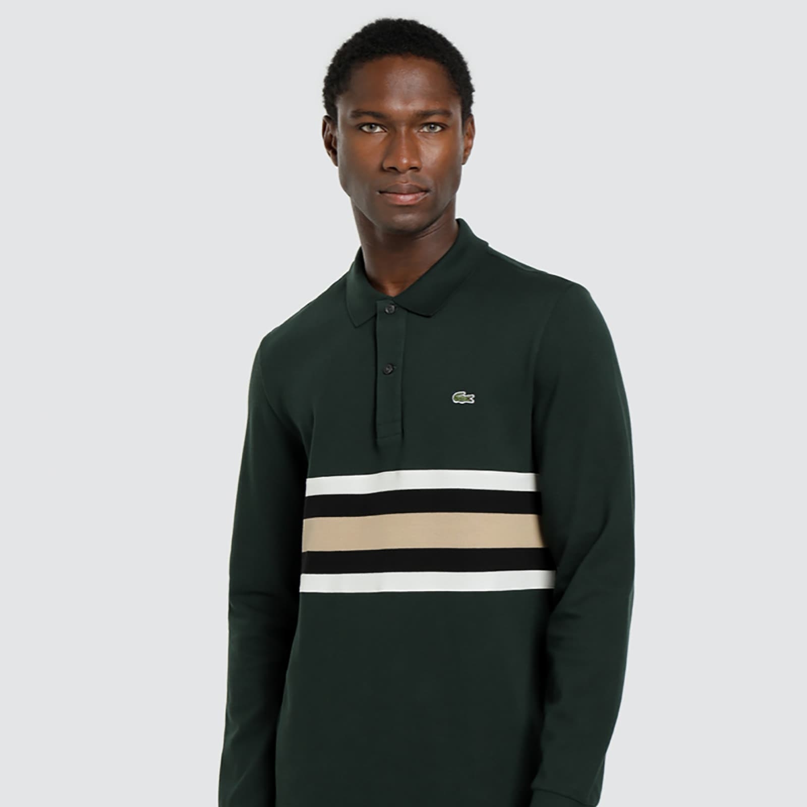 Polo Lacoste Hombre Rebajas Manga Larga Verde MARKET by Mario