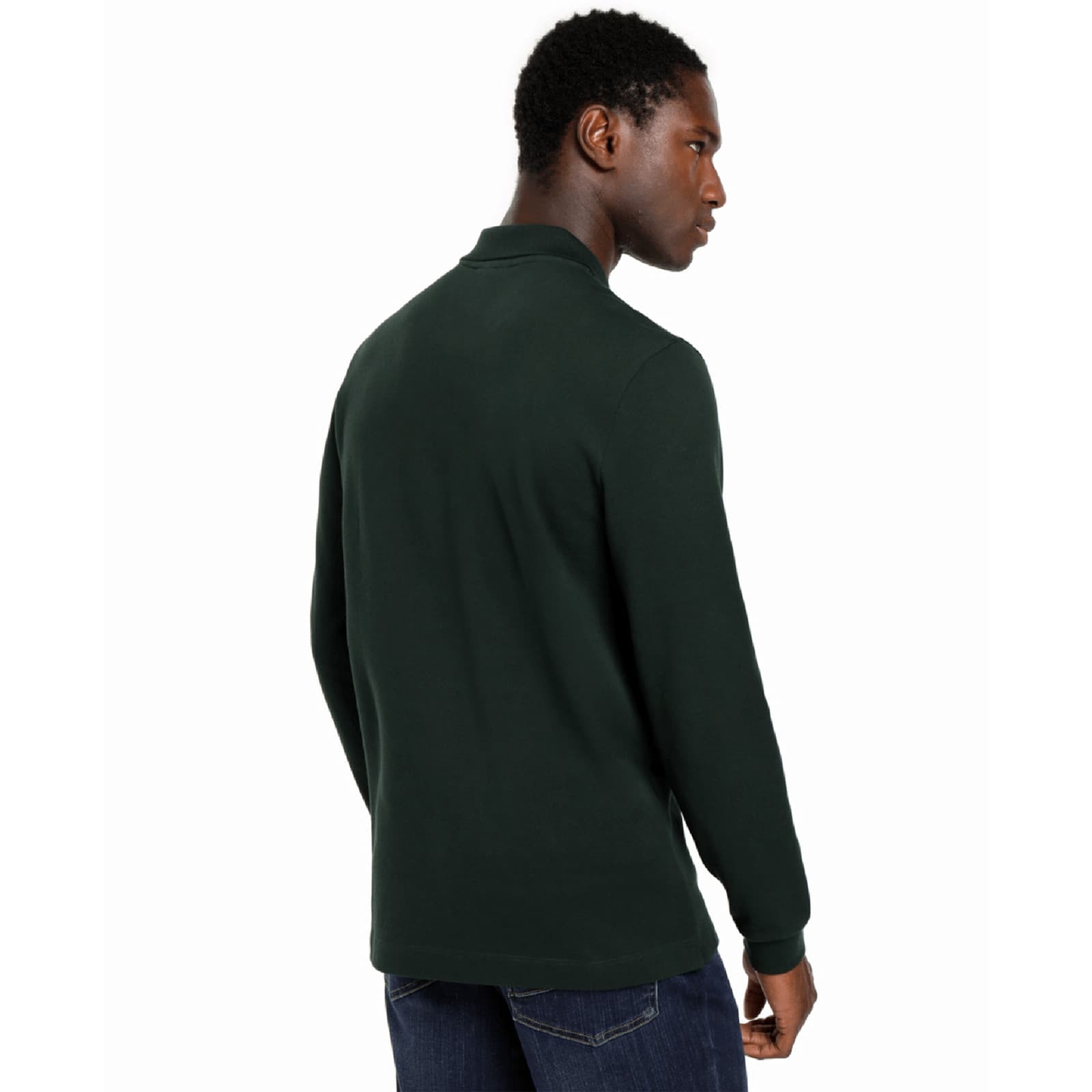 Polo Lacoste Hombre Rebajas Manga Larga Verde - Zugasti - Donostia