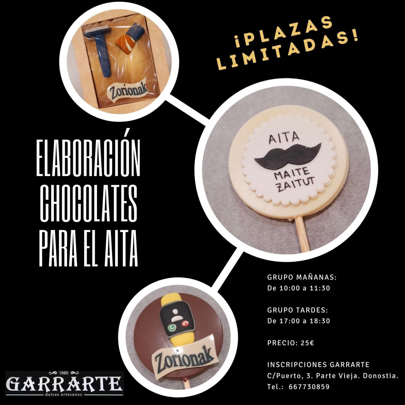 Taller Infantil de Elaboracin de Chocolate - Garrarte - Donostia