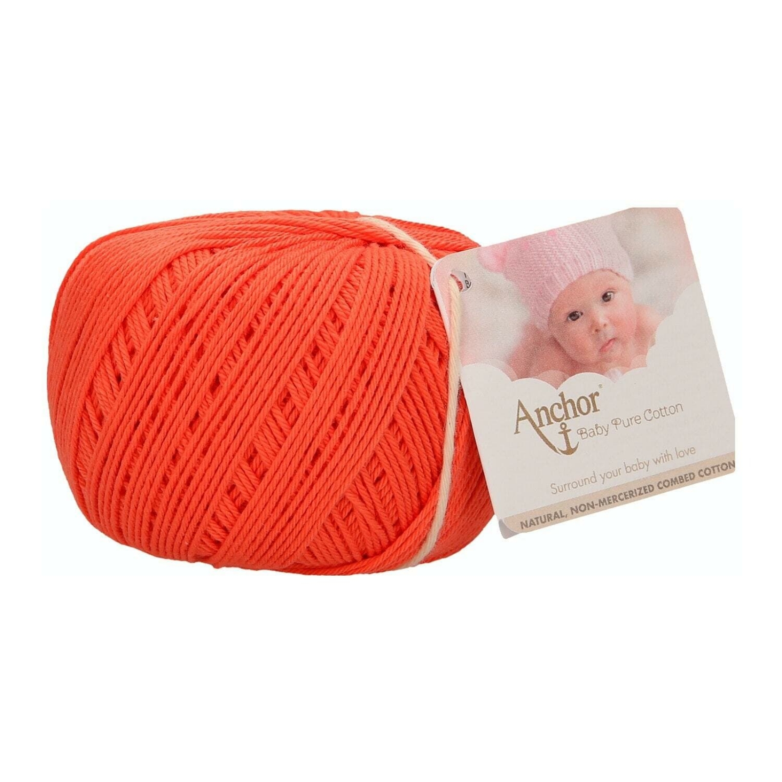 ANCHOR BABY PURE COTTON Coral