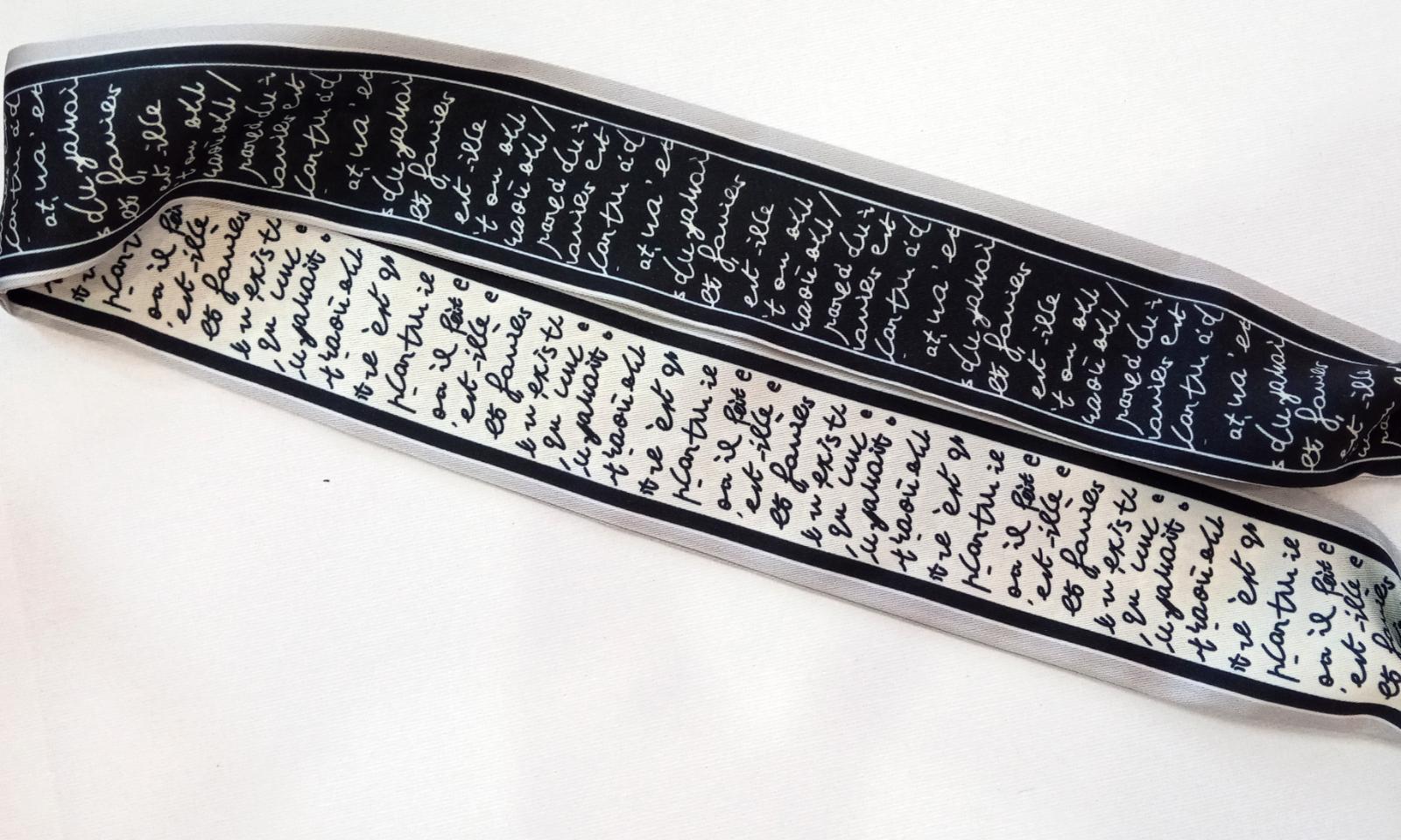 Cordón pañuelo estampado con texto para tus gafas y mascarilla