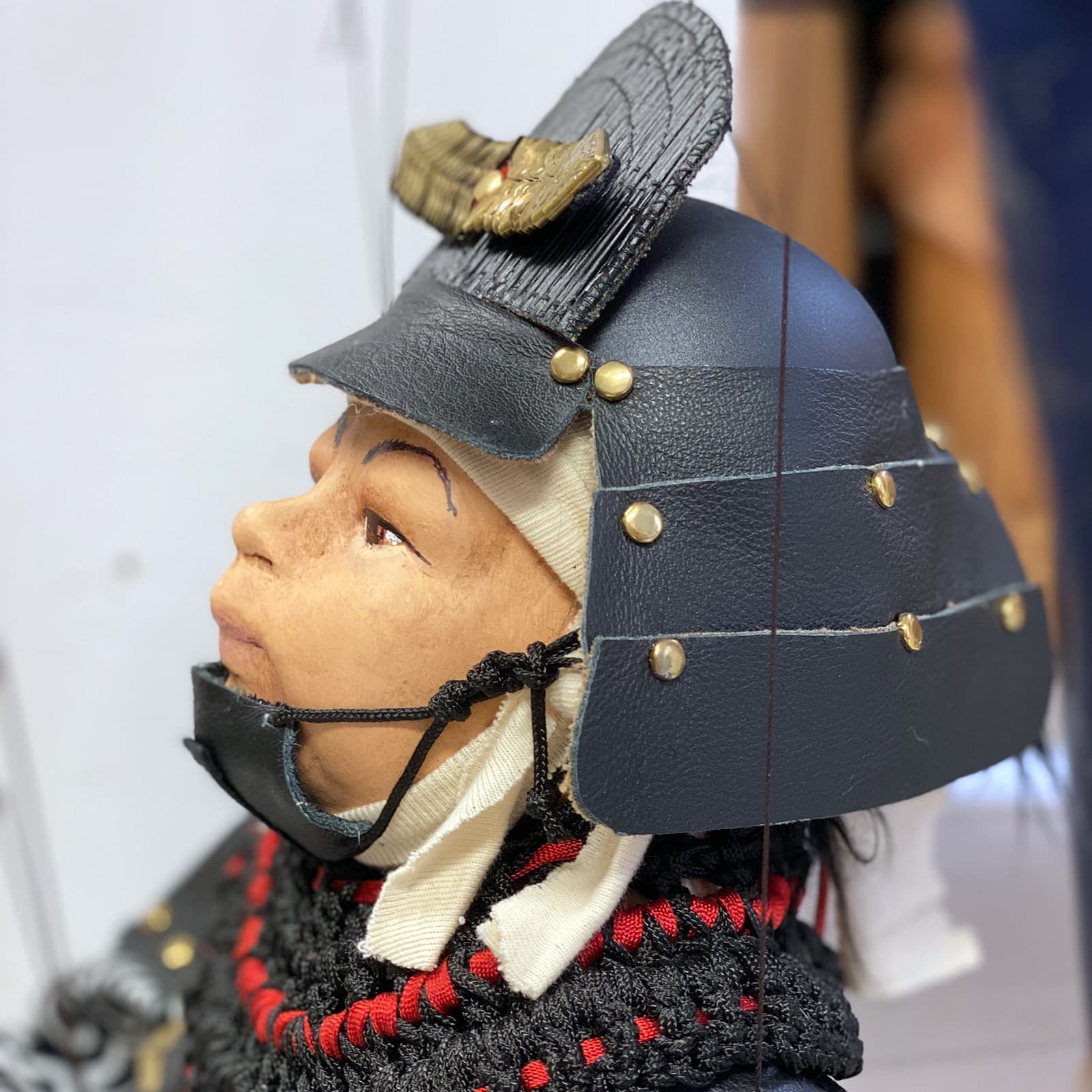 marioenta artesanal - guerrero samurai - menina - hondarribia