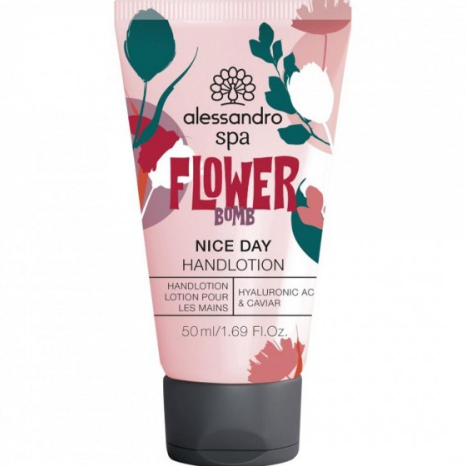 SPA FLOWER BOMB HAND LOTION. ALESSANDRO