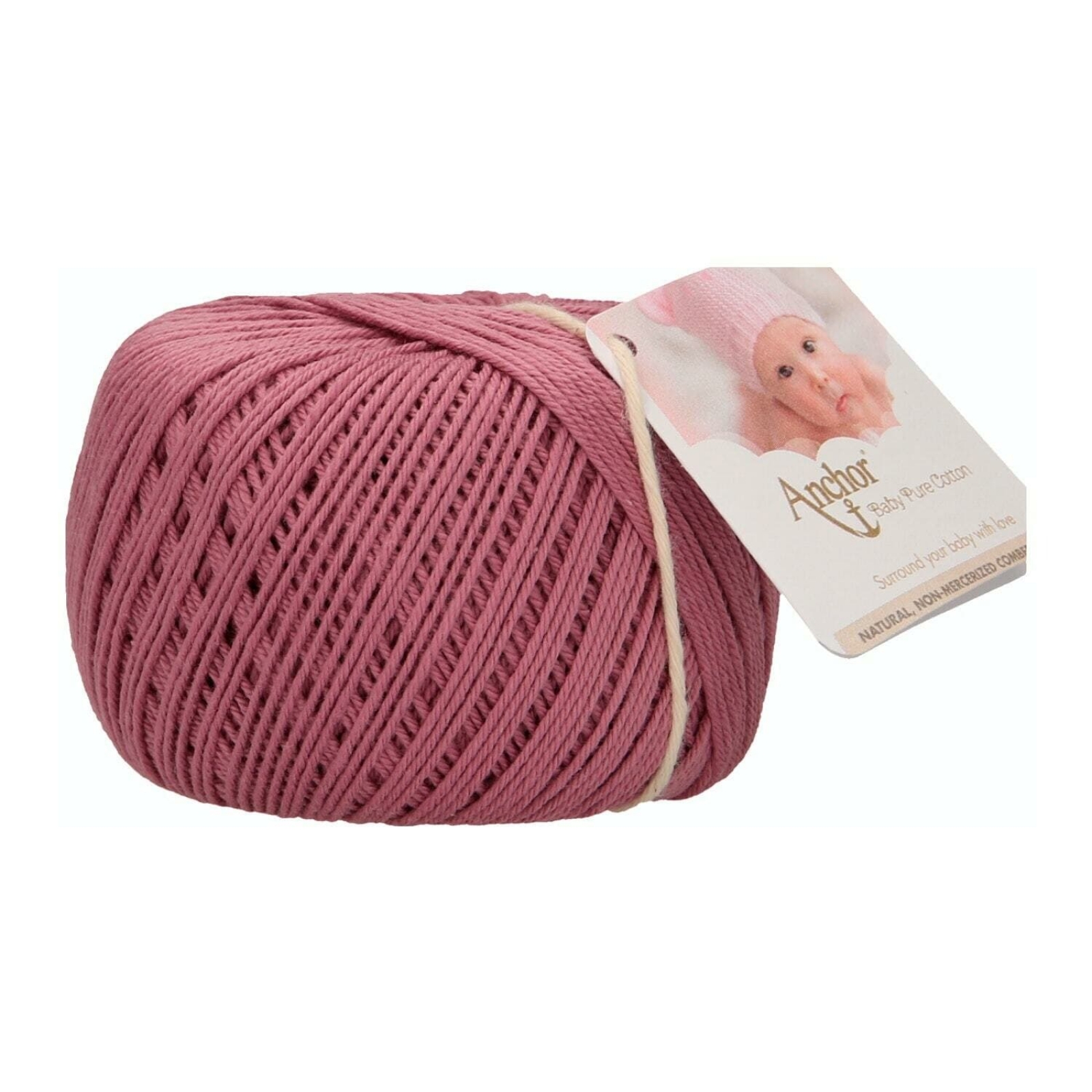 ANCHOR BABY PURE COTTON Rosa Antiguo