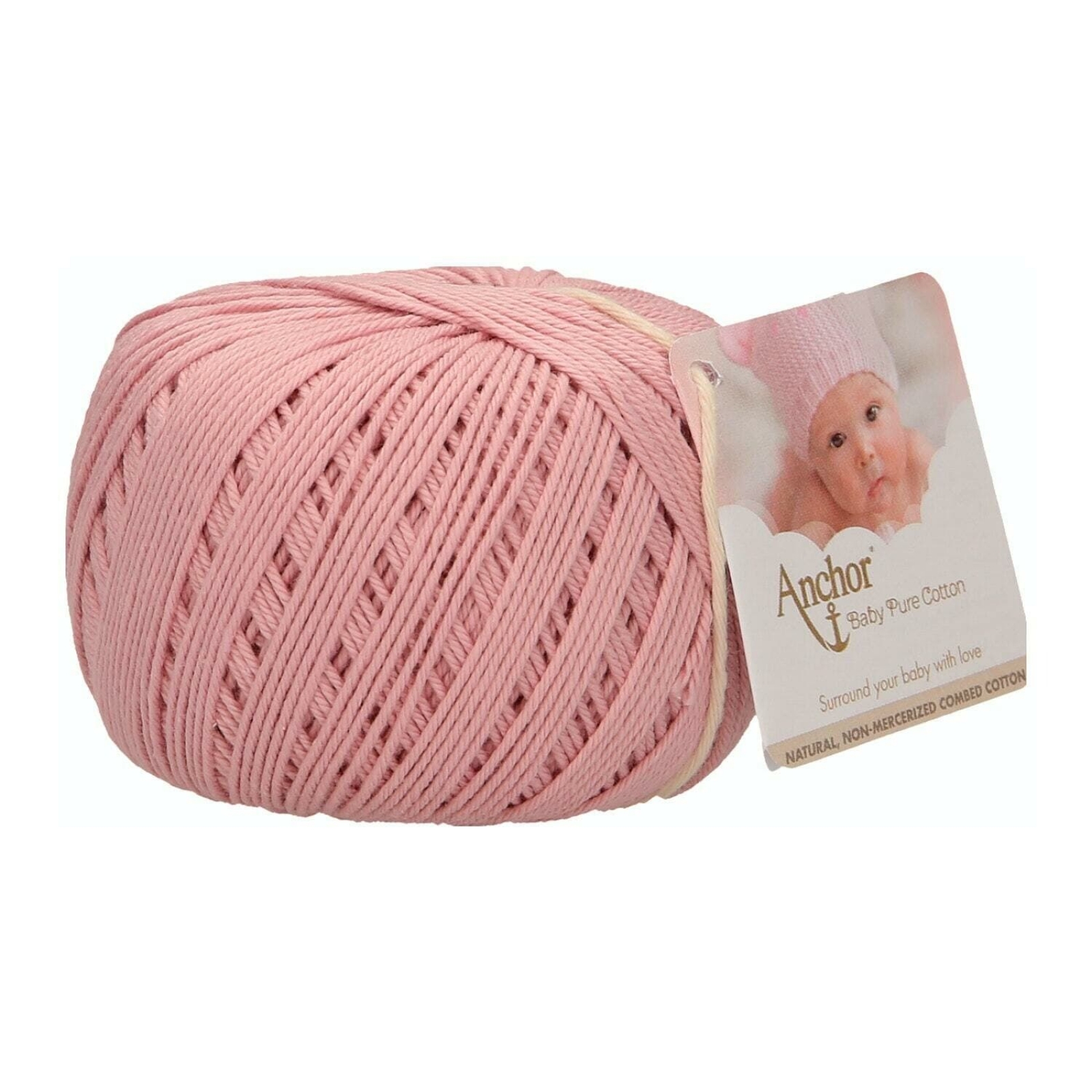 ANCHOR BABY PURE COTTON Rosa Empolvado