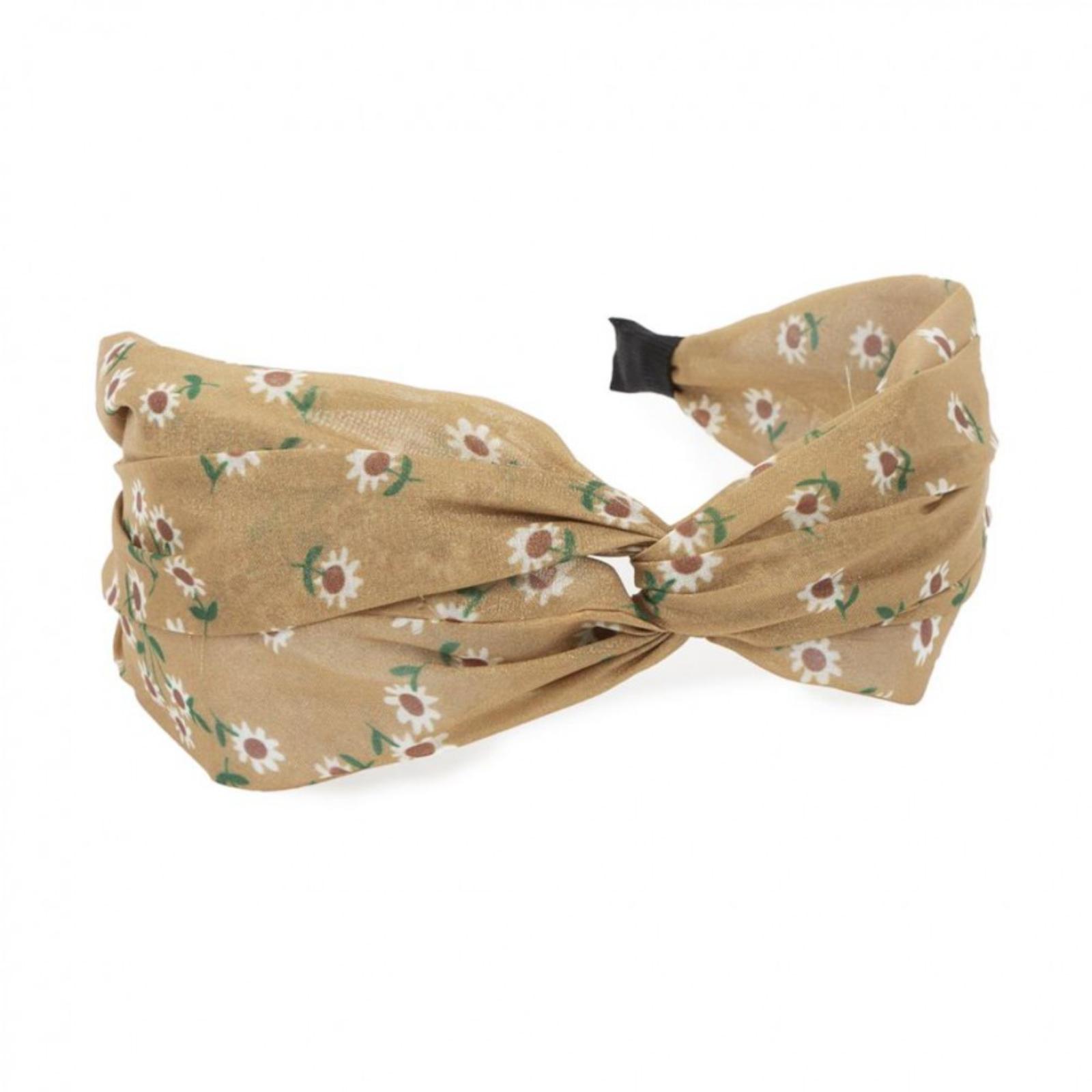 Diadema flores amarillo TANTREND