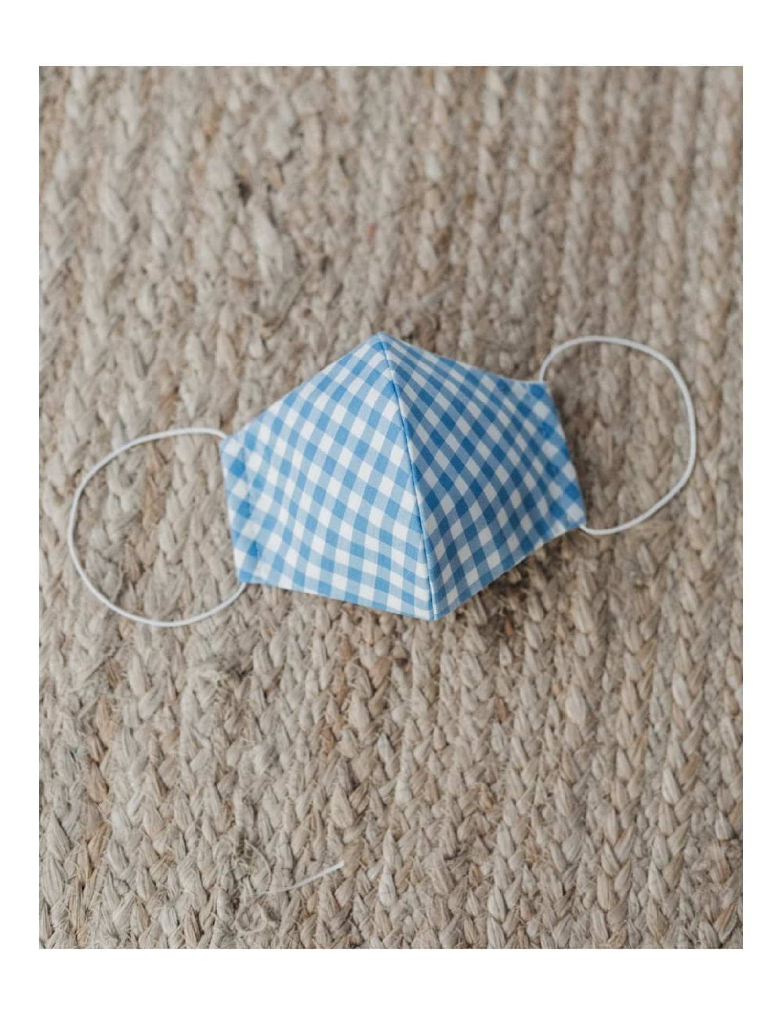 CHERUBINA MASK Vichy azul