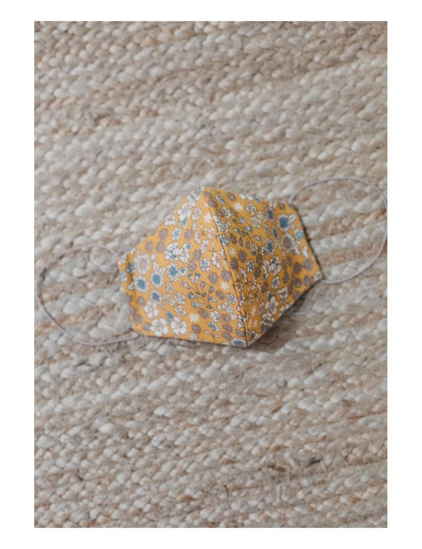 CHERUBINA MASK Flores Mostaza