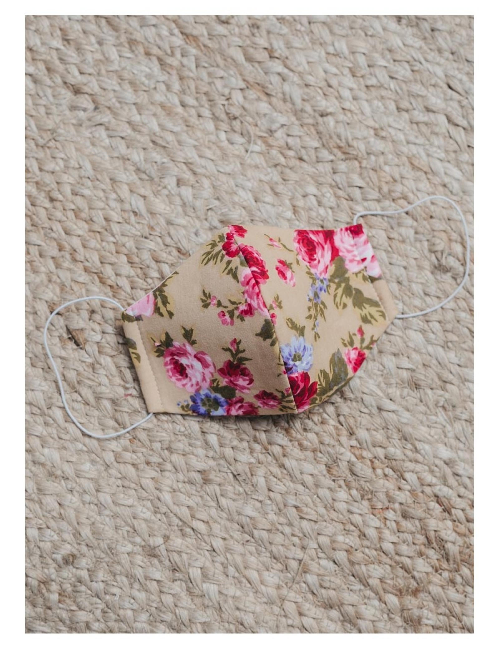 CHERUBINA MASK Flores Beige