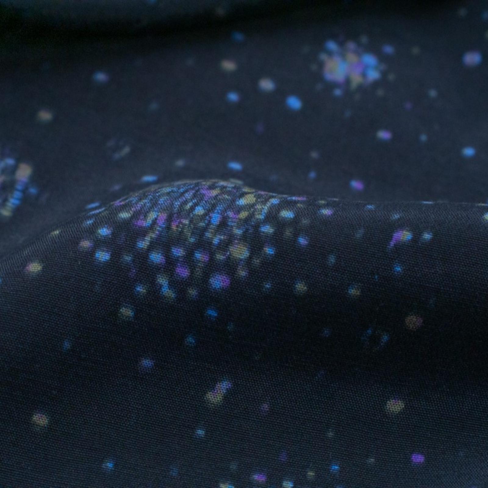 Tela de viscosa círculos en flor