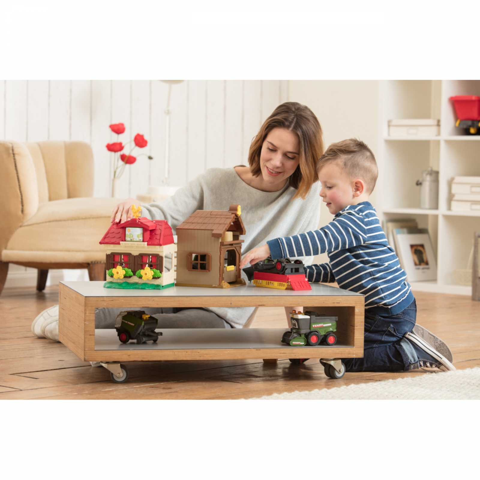 Happy Farm. Granja con tractor, animales y sonidos | AFEDE