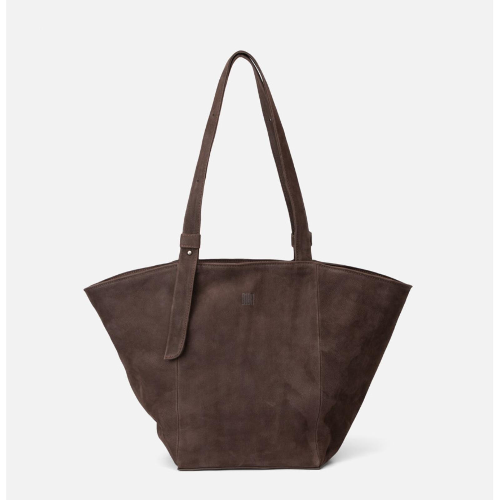 BOLSO DE HOMBRO ANGELINE MARRON