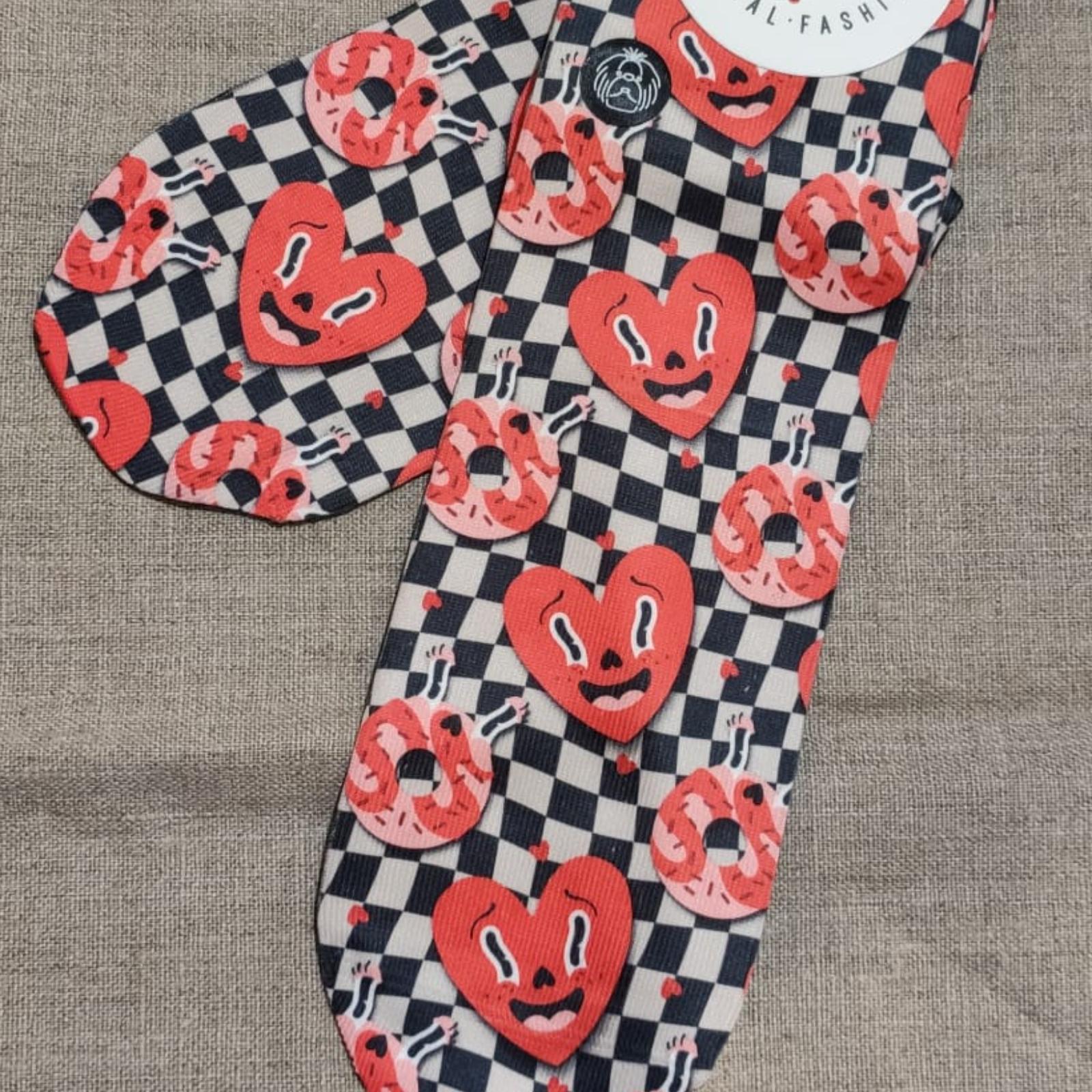 CALCETIN CORAZON DONUT