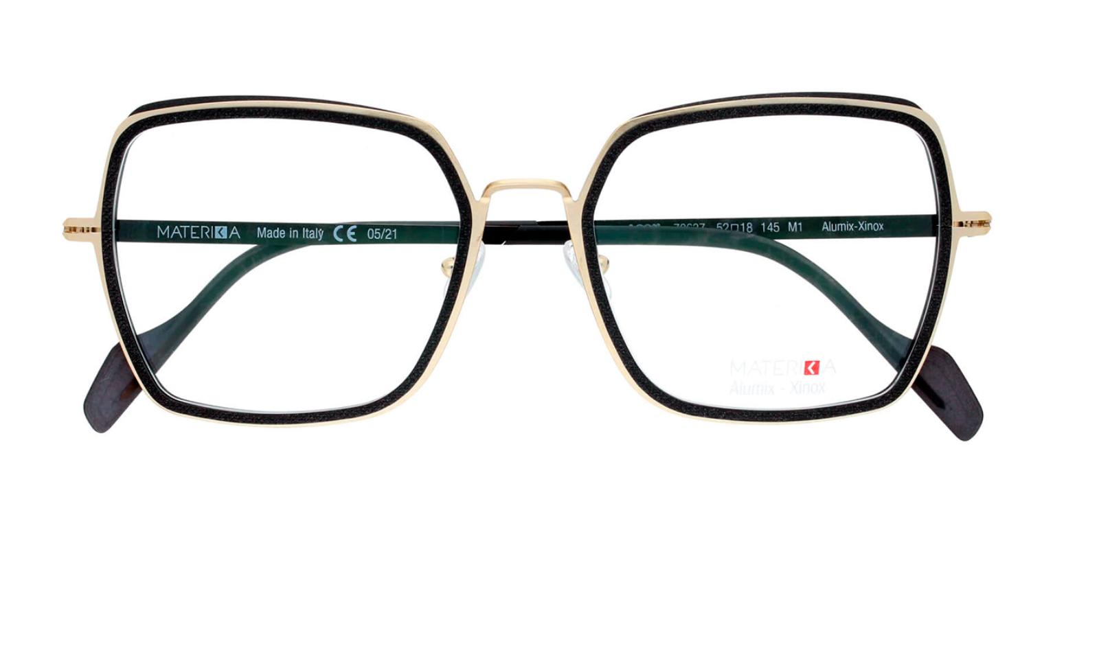 Montura de gafa graduada Matérika Brille by Look Negra