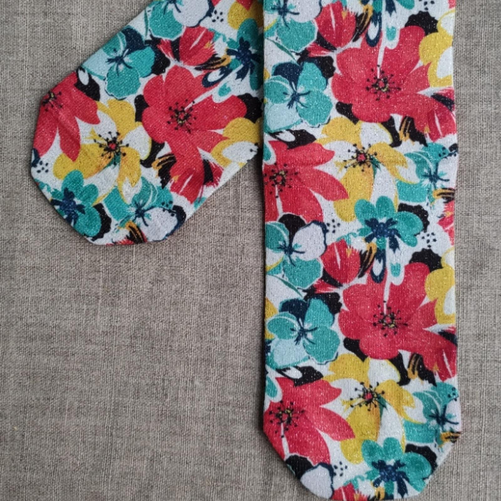 CALCETIN HIBISCUS LUREX