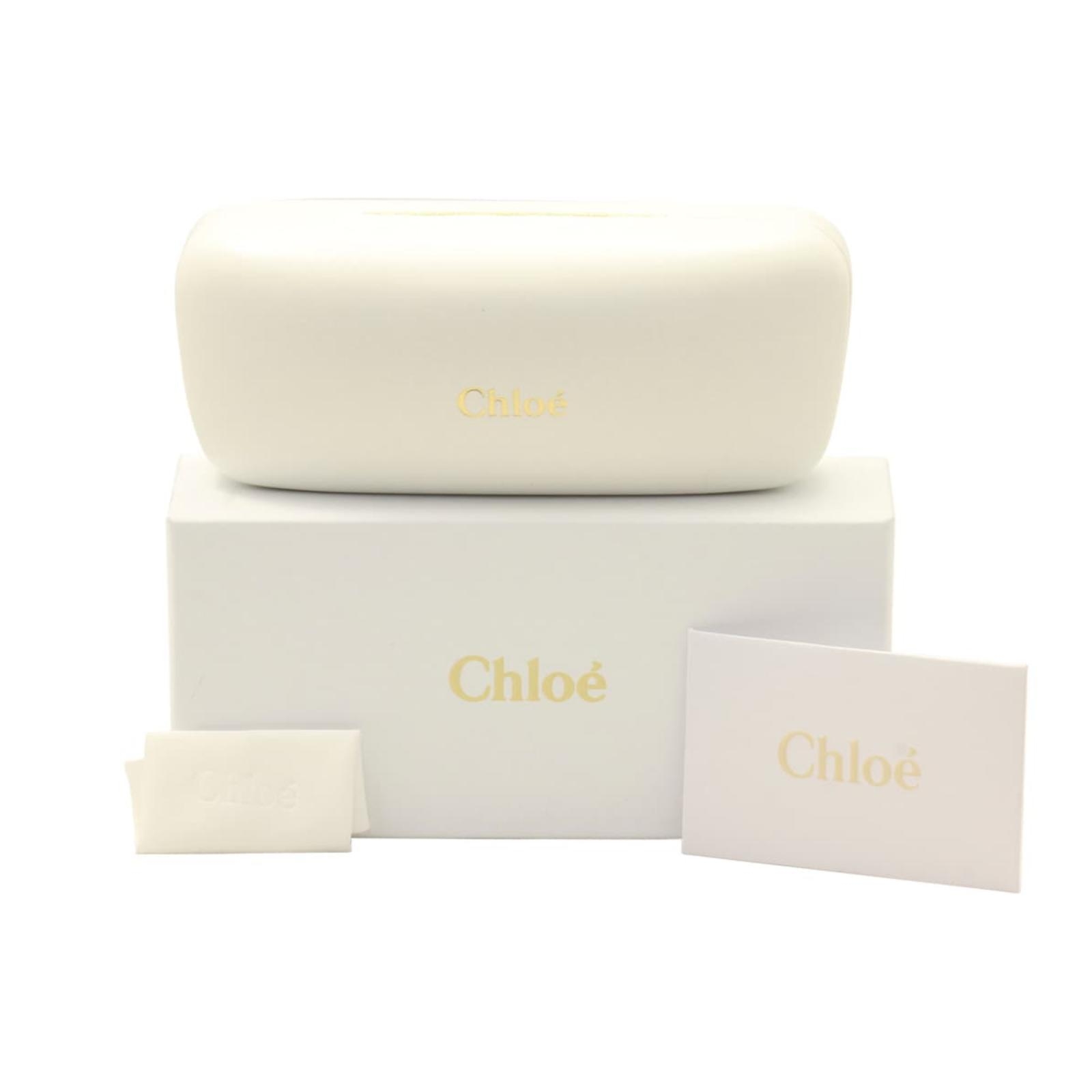 Gafa de sol cuadrada Chloé metal dorado - Federópticos Idiakez