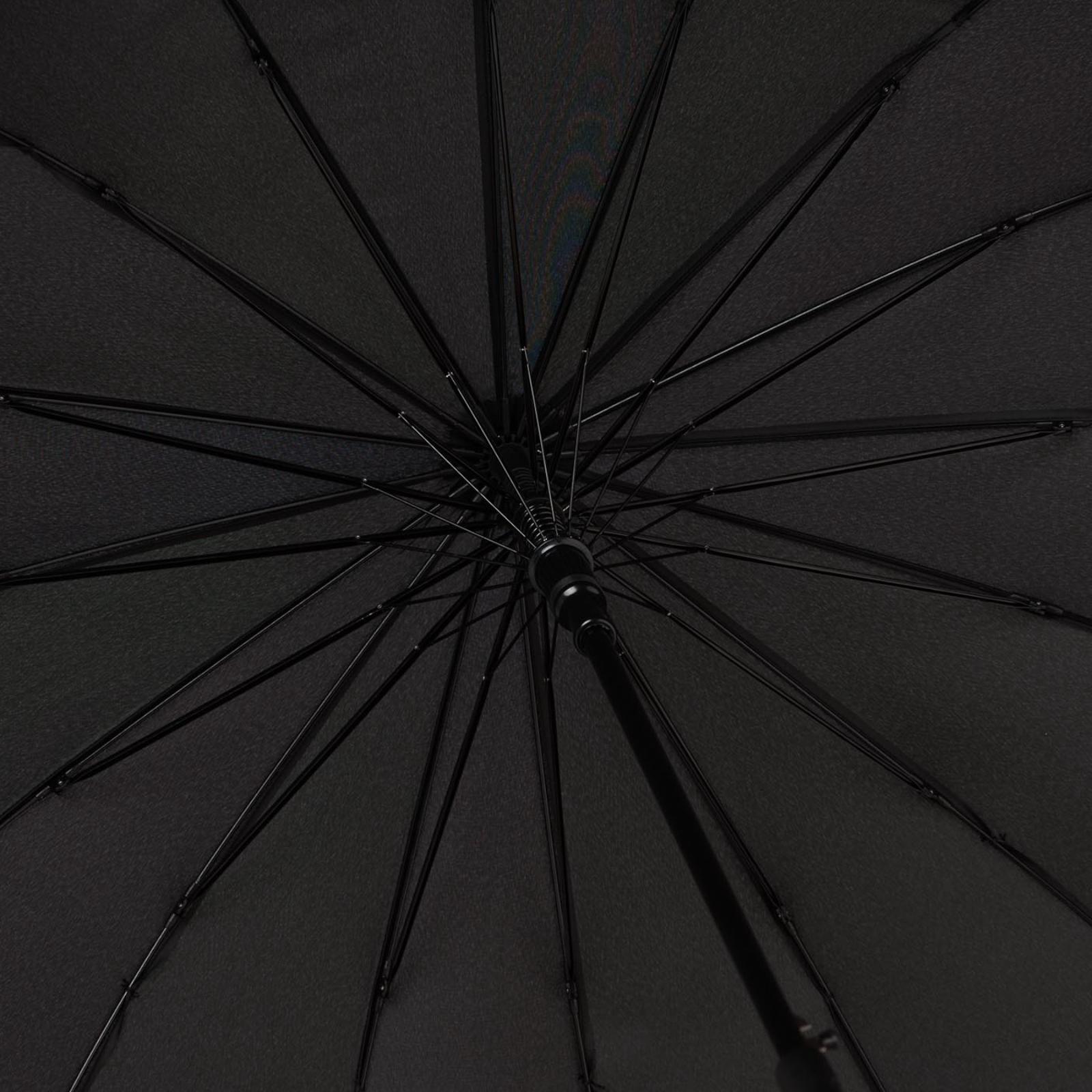 PARAGUAS LARGO LISO DOBLE VARILLA