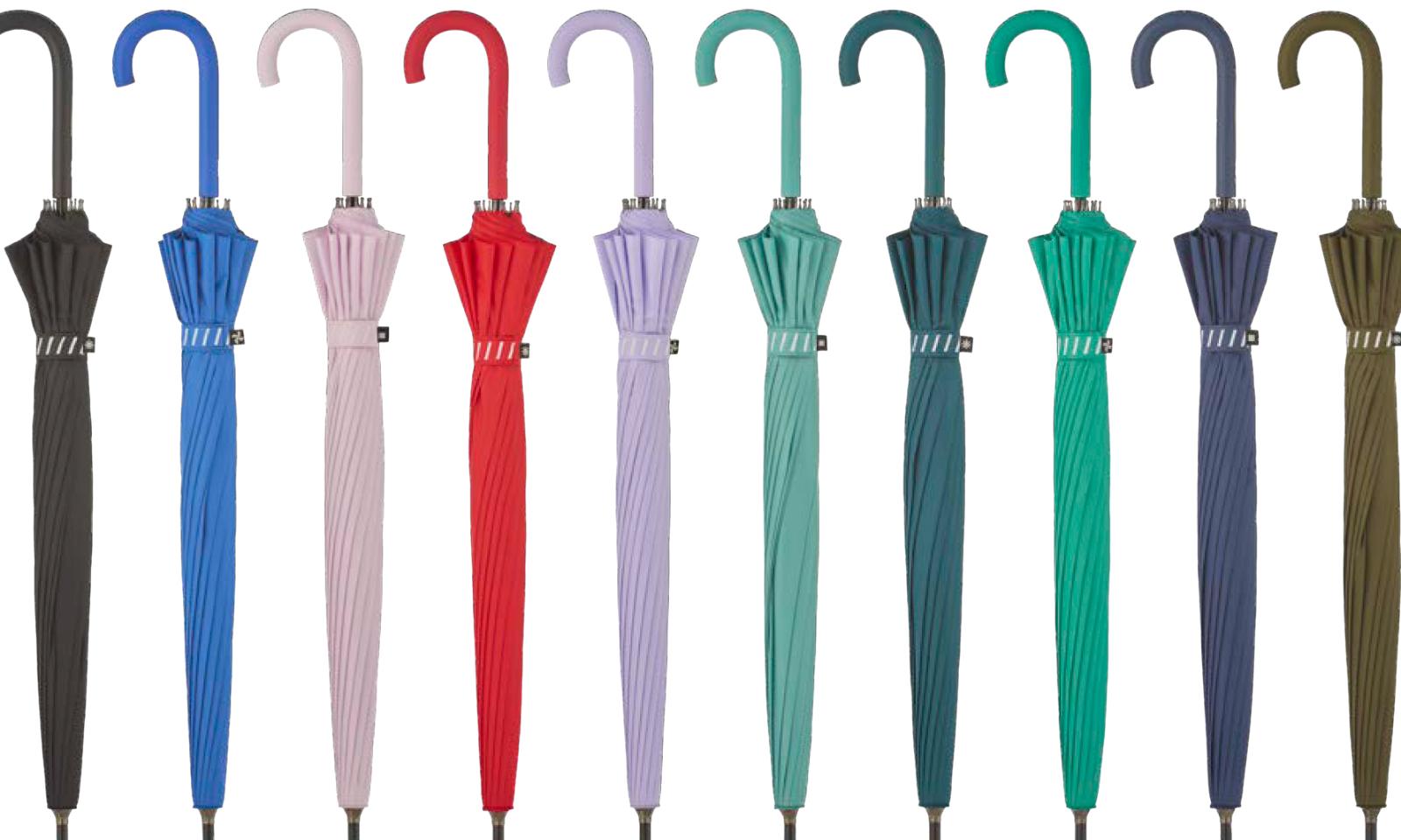 PARAGUAS LARGO LISO DOBLE VARILLA KLEIN