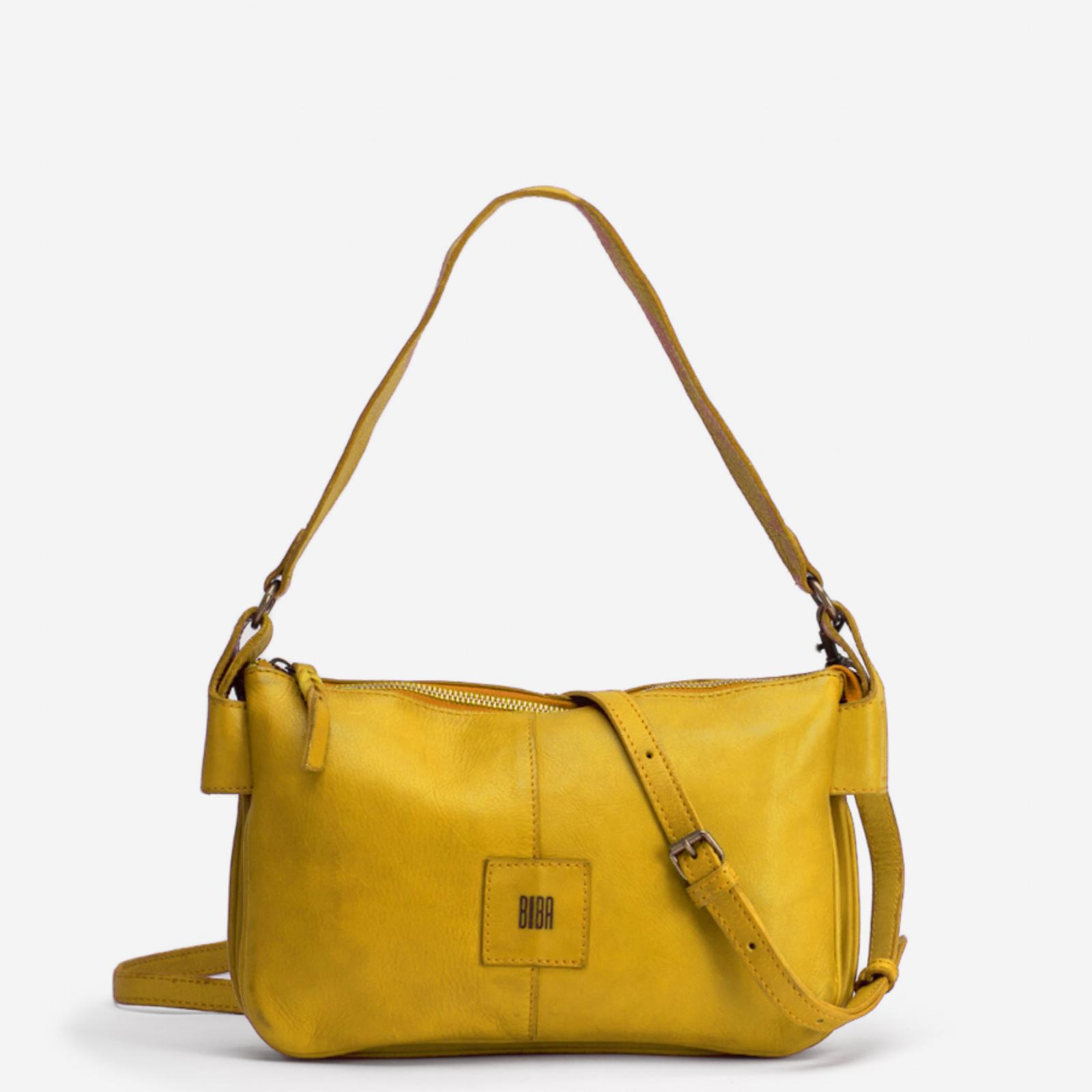 BOLSO BIBA BOSTON MEDIANO MOSTAZA