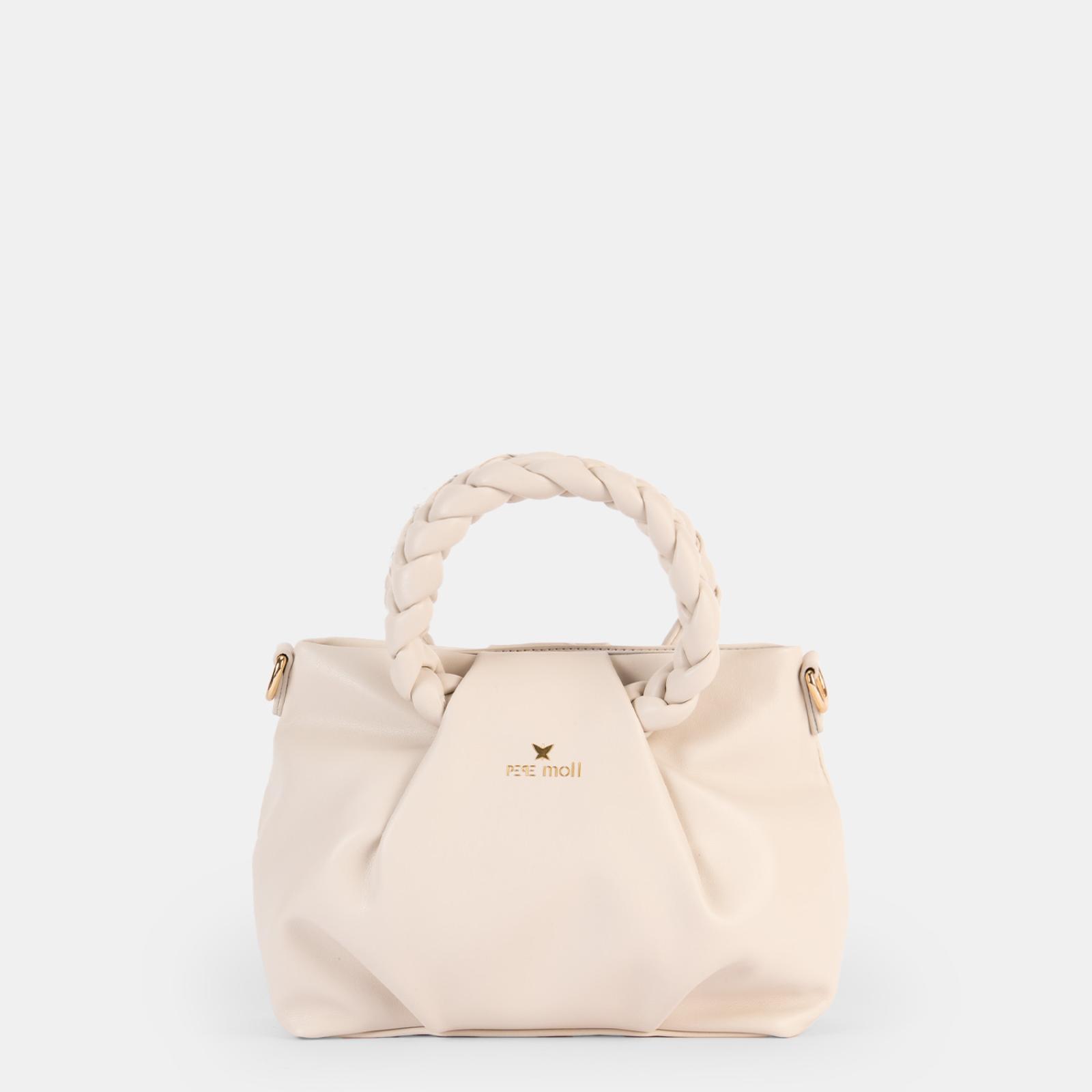 BOLSO DE MANO PEPE MOLL BLANCO