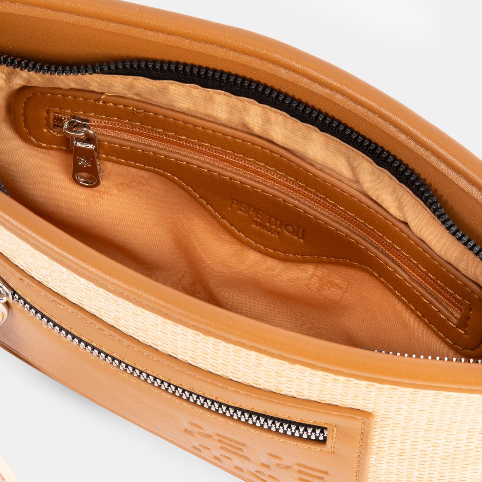 BOLSO DE MANO PEPE MOLL BEIGE