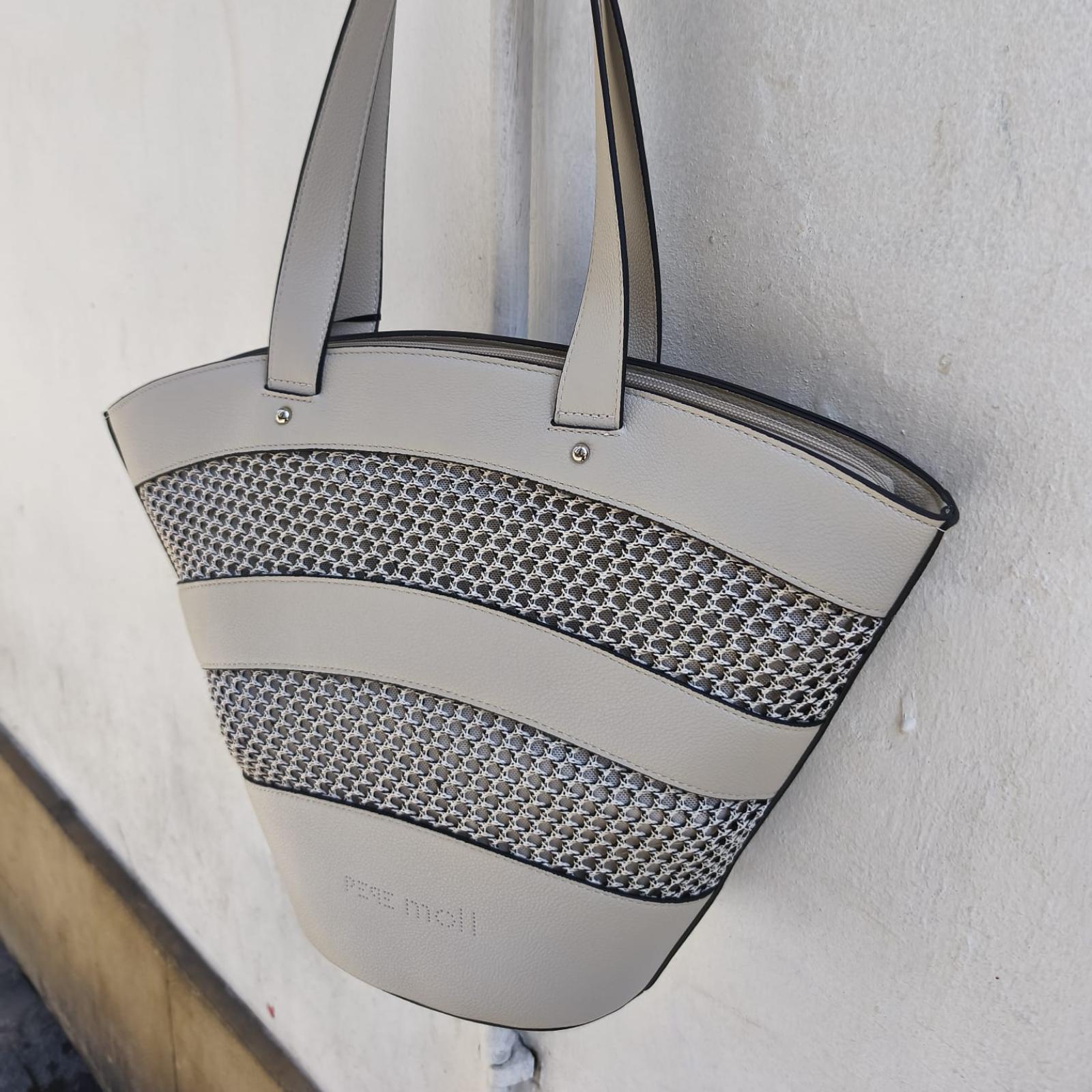 BOLSO DE HOMBRO PEPE MOLL BEIGE