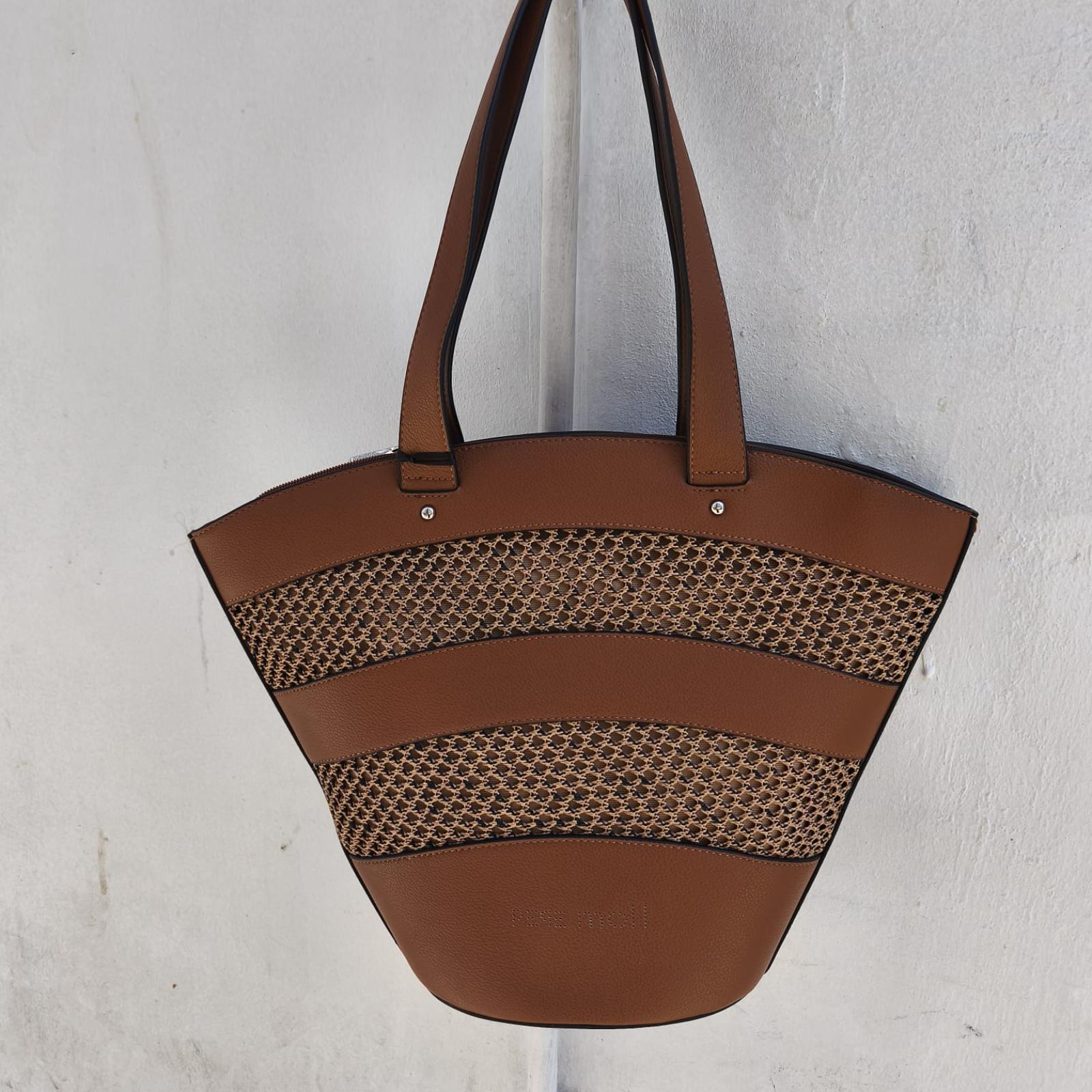 BOLSO DE HOMBRO PEPE MOLL CAMEL