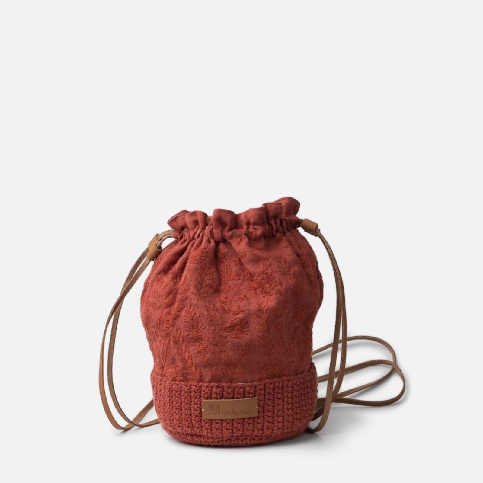 BOLSO BANDOLERA BIBA GOBI COBRE