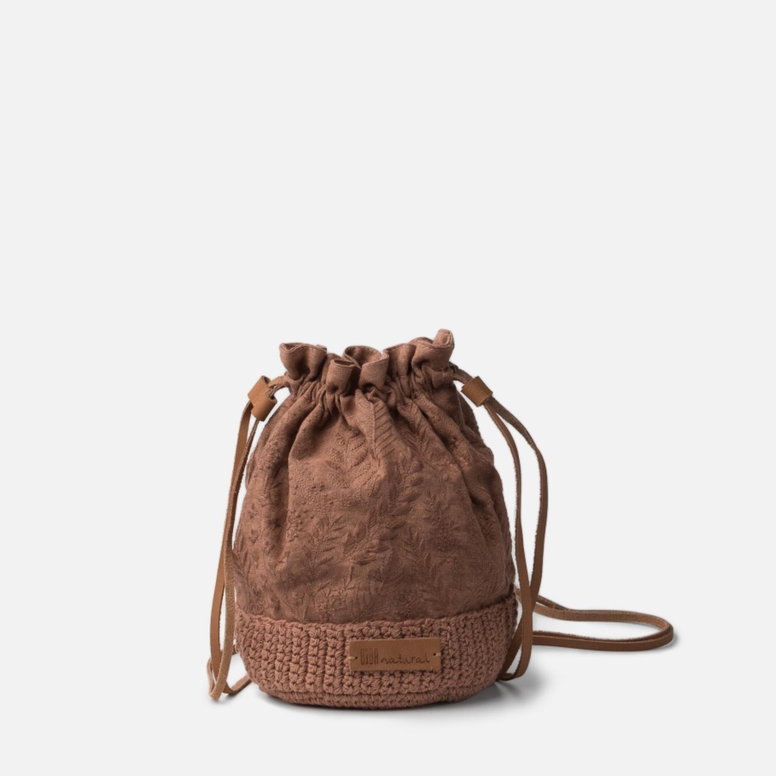 BOLSO BANDOLERA BIBA GOBI MARRON