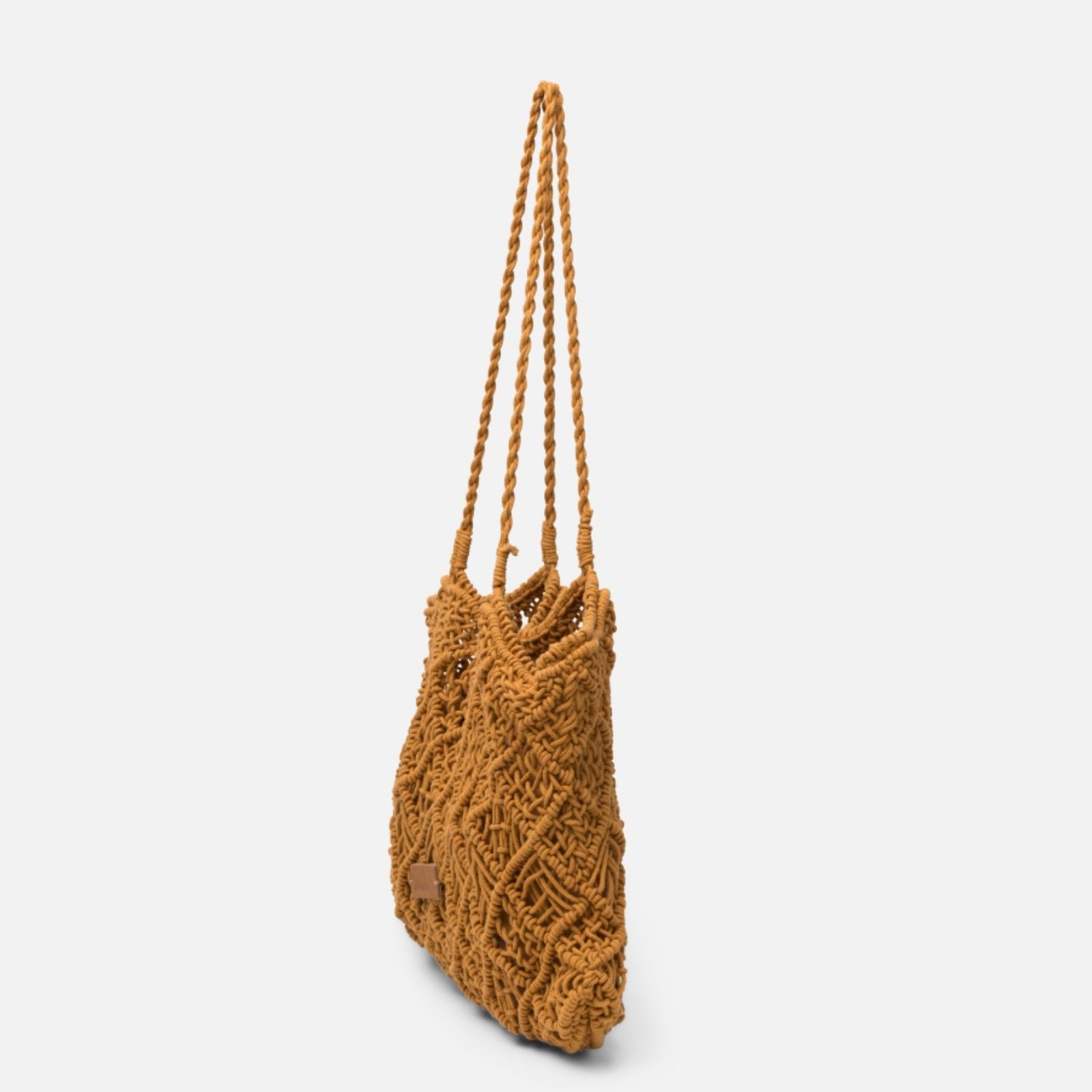 BOLSO DE HOMBRO SONORA MOSTAZA