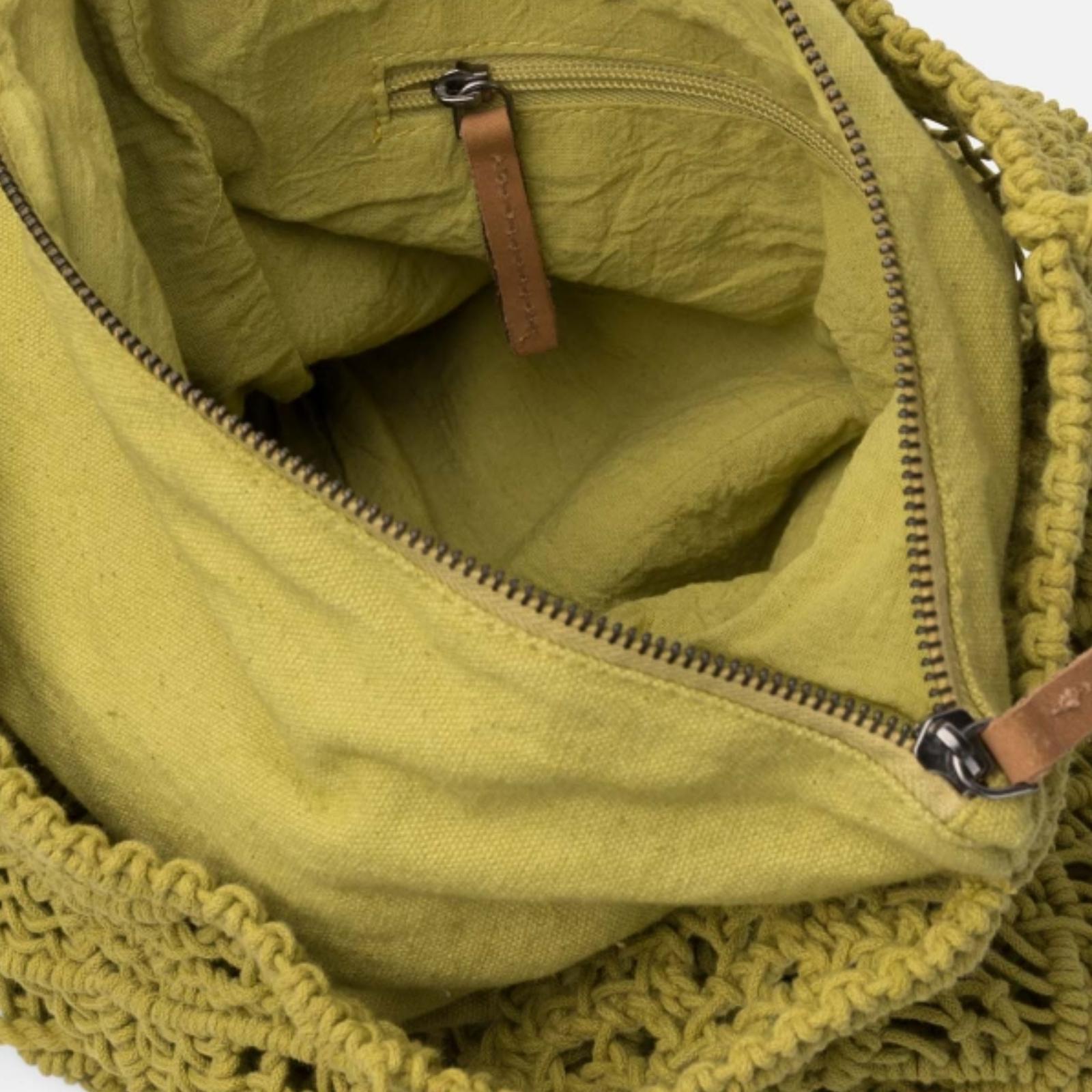BOLSO DE HOMBRO SONORA MOSTAZA