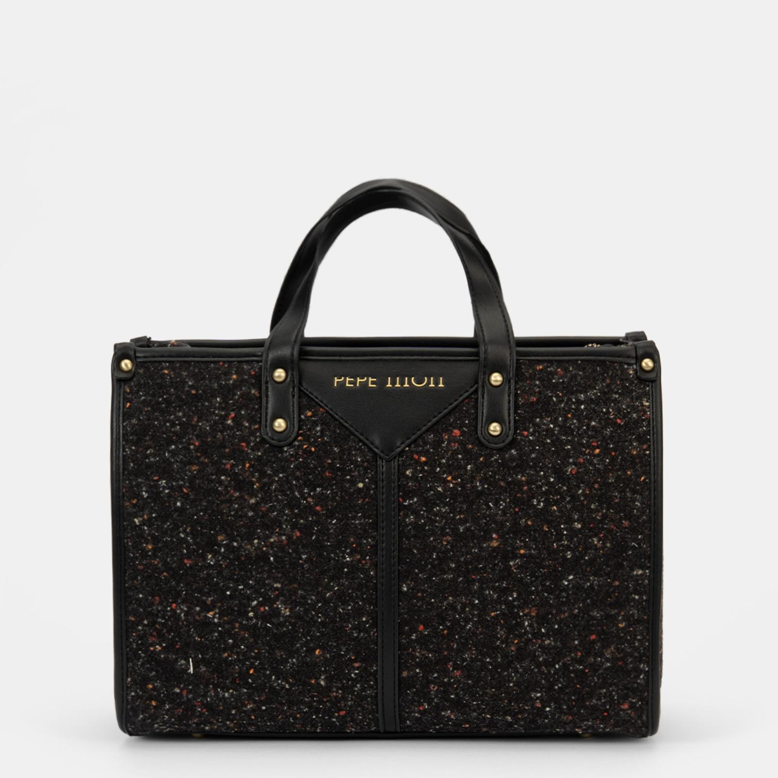 BOLSO DE MANO NEGRO