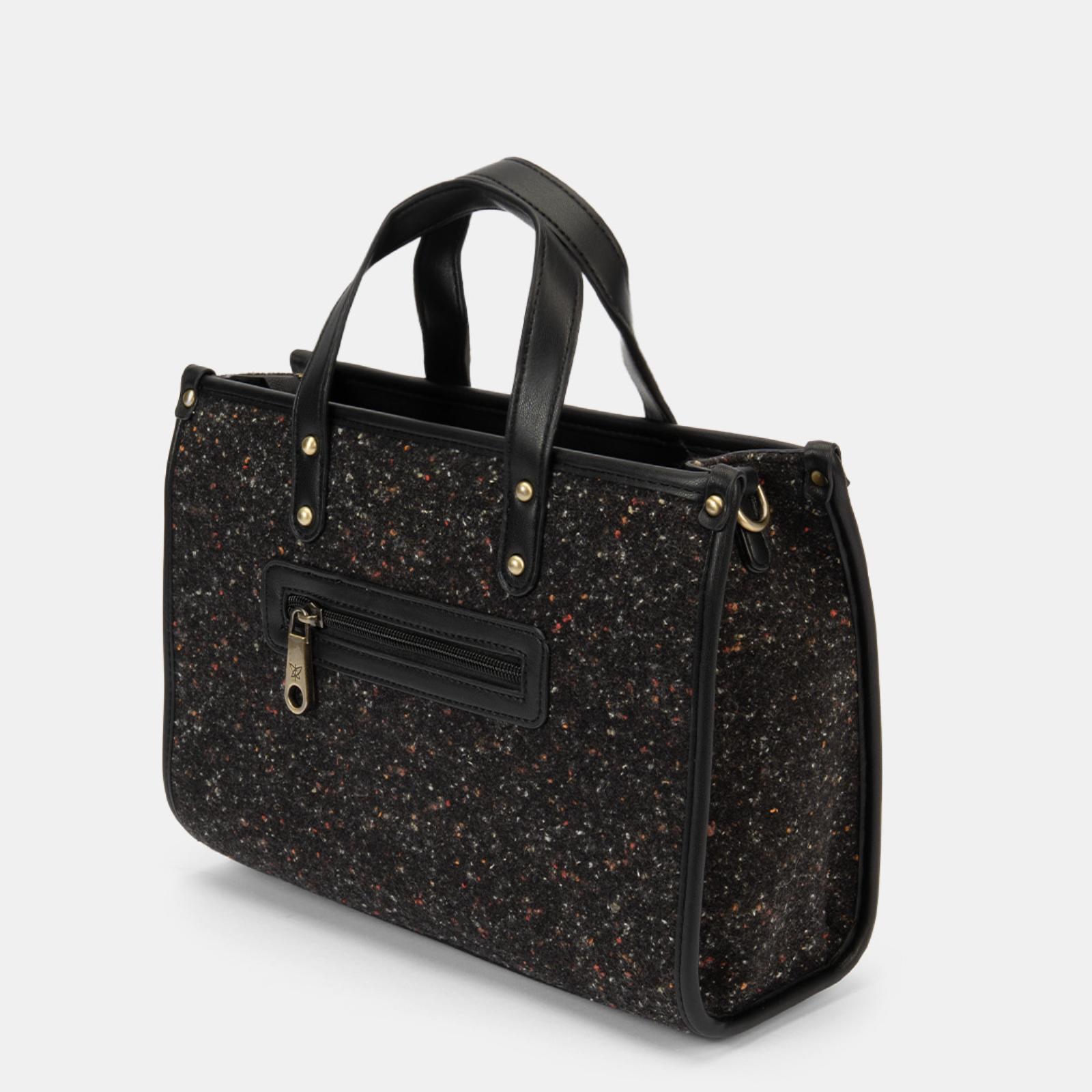 BOLSO DE MANO NEGRO