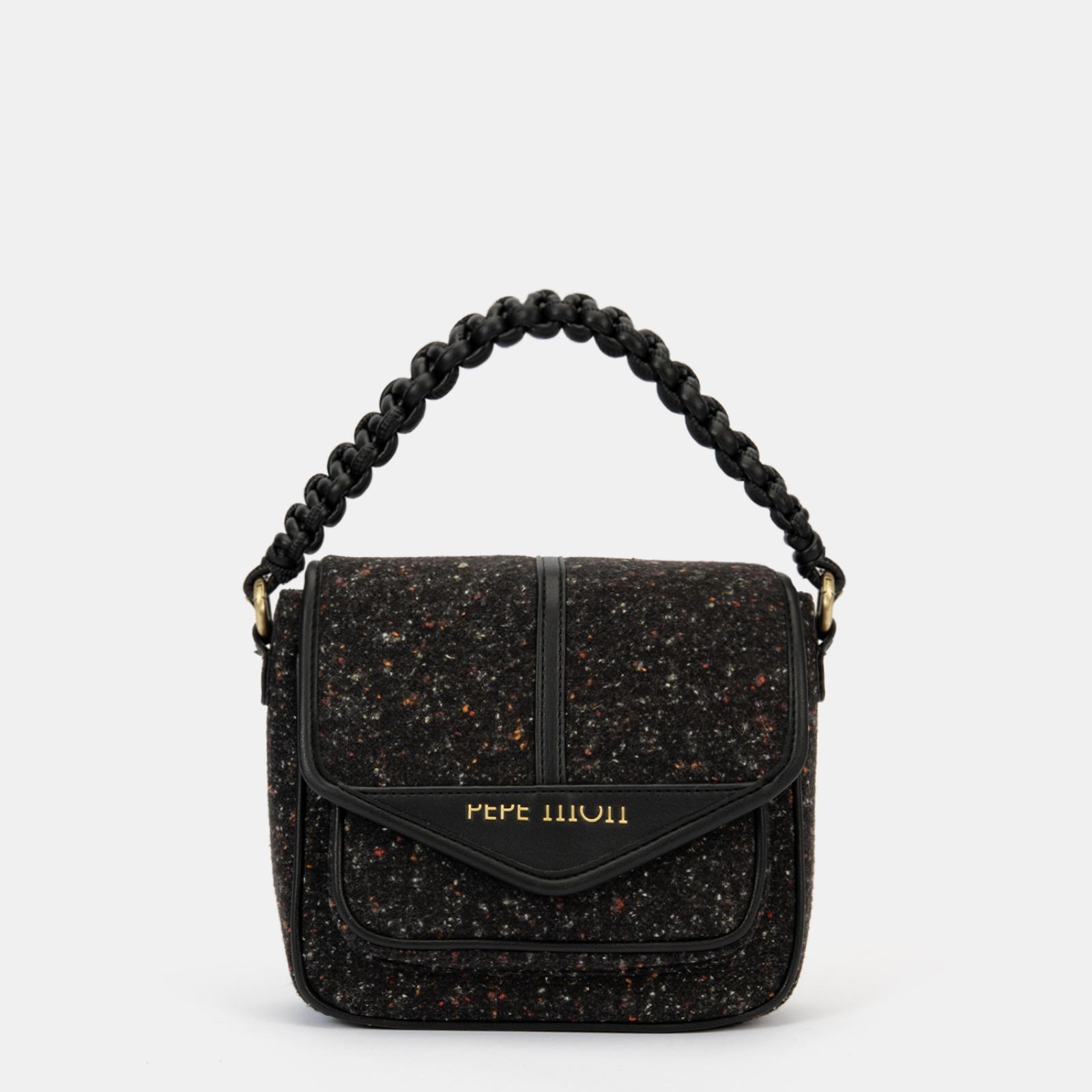 BOLSO DE MANO NEGRO