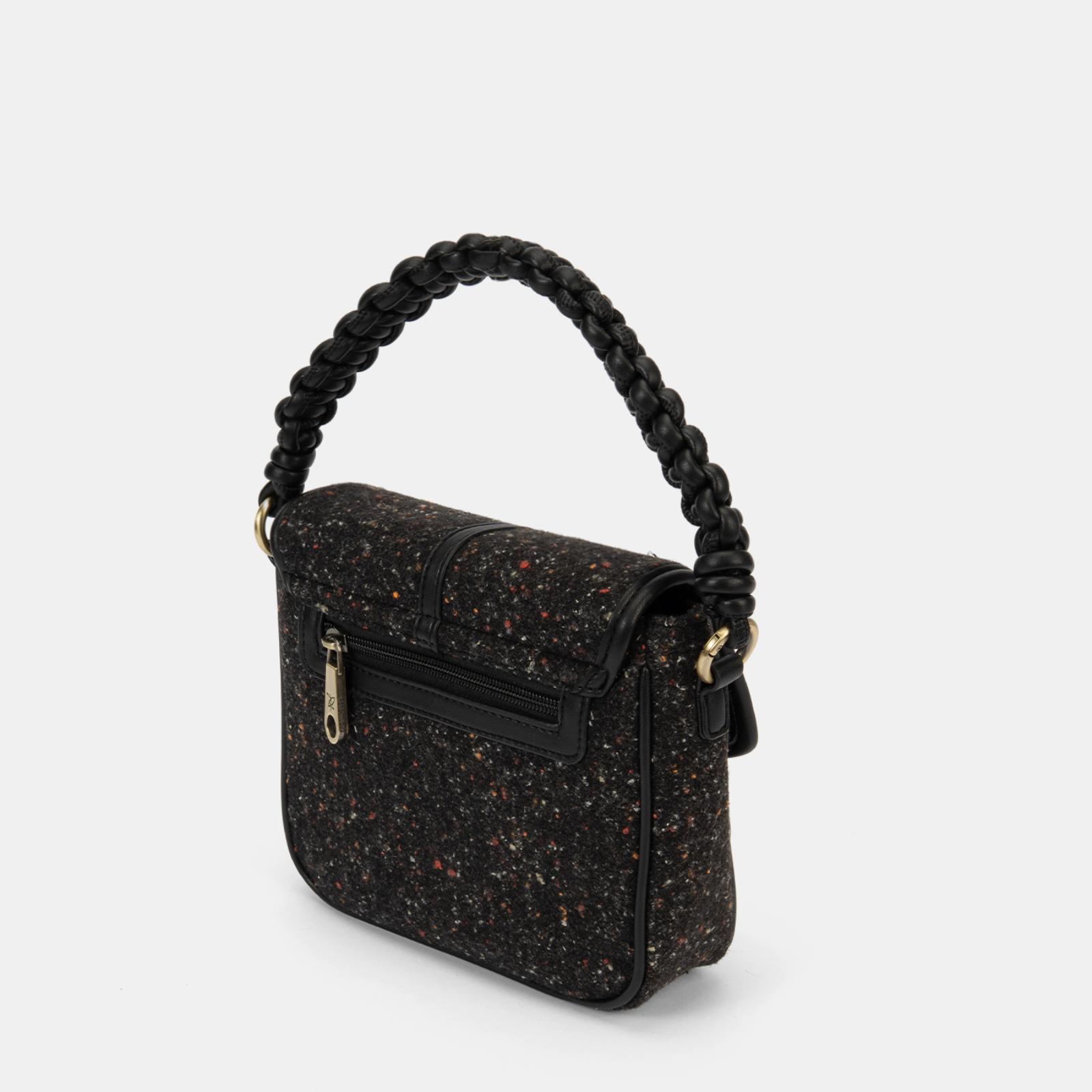 BOLSO DE MANO NEGRO