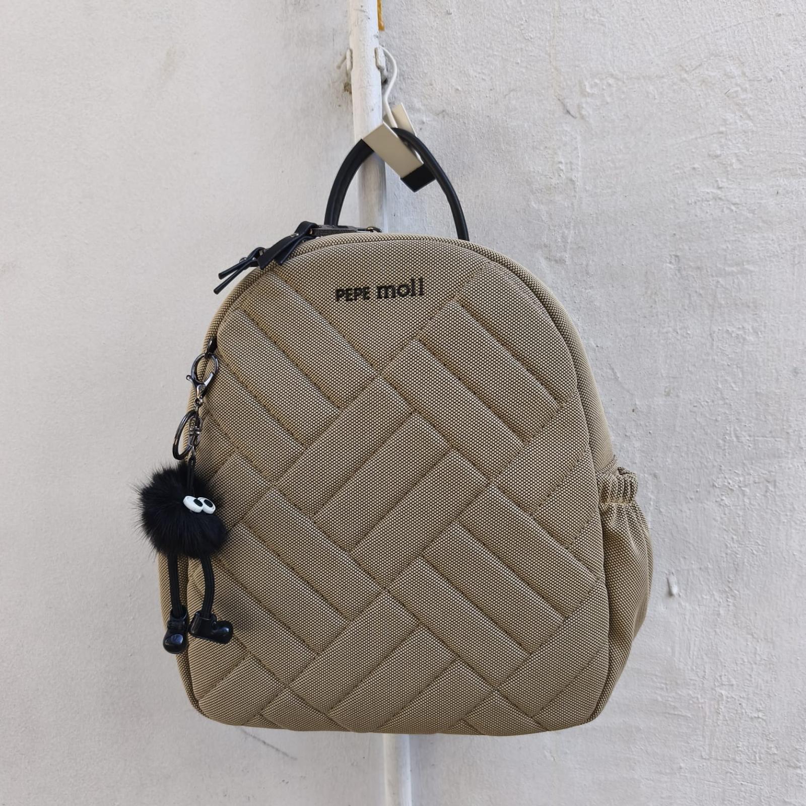 MOCHILA PEPE MOLL BEIGE
