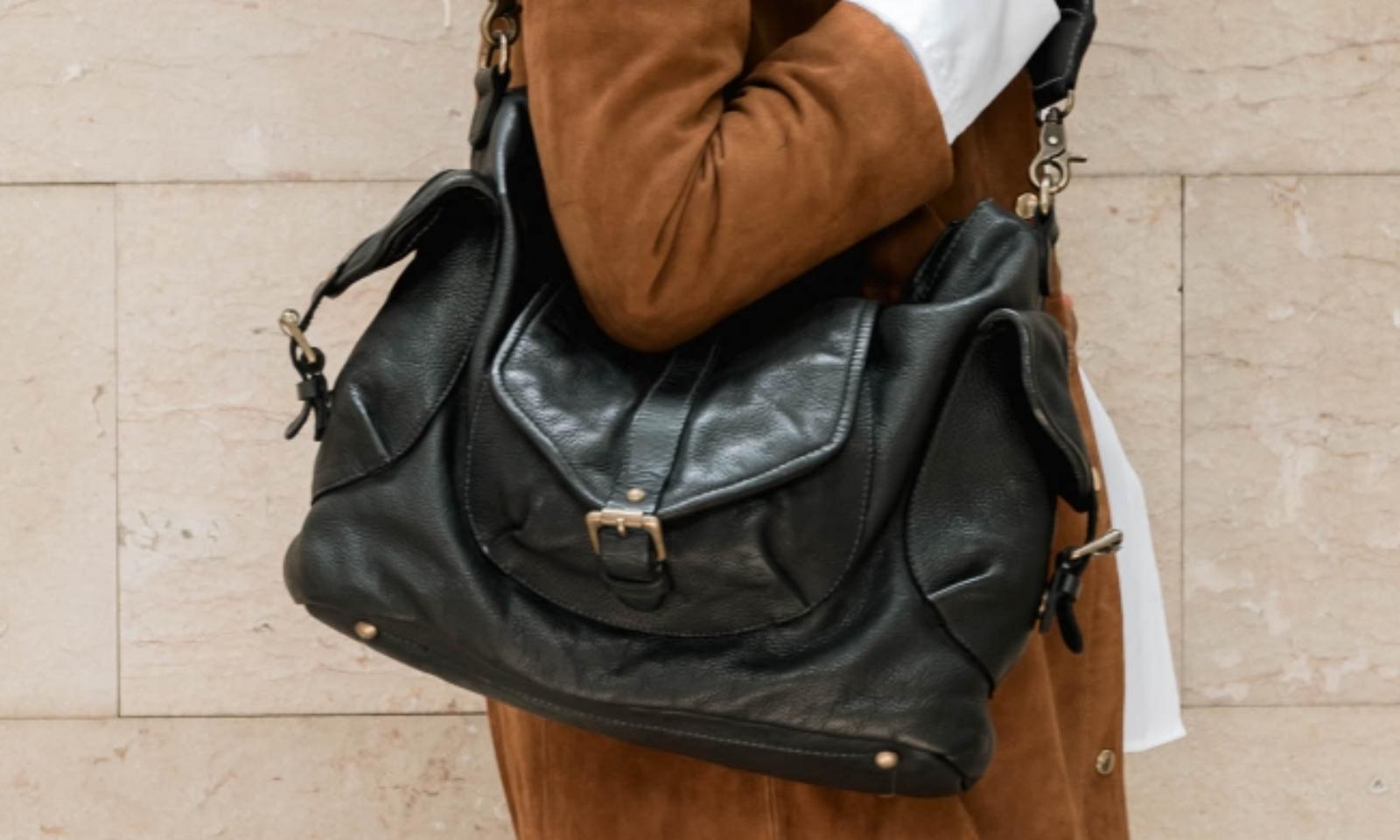 BOLSO DE HOMBRO BIBA MARRON