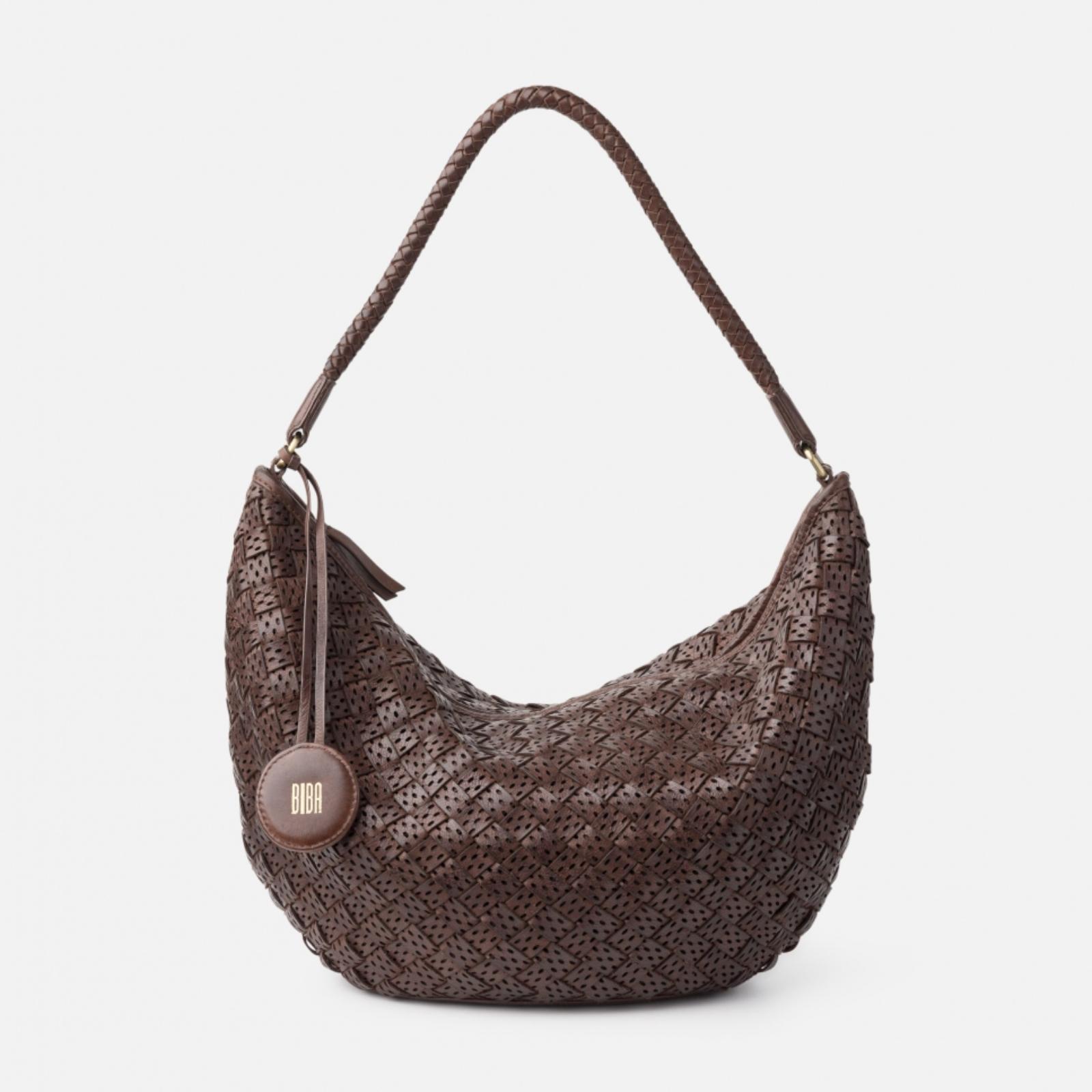 BOLSO DE HOMBRO BIBA MARRON