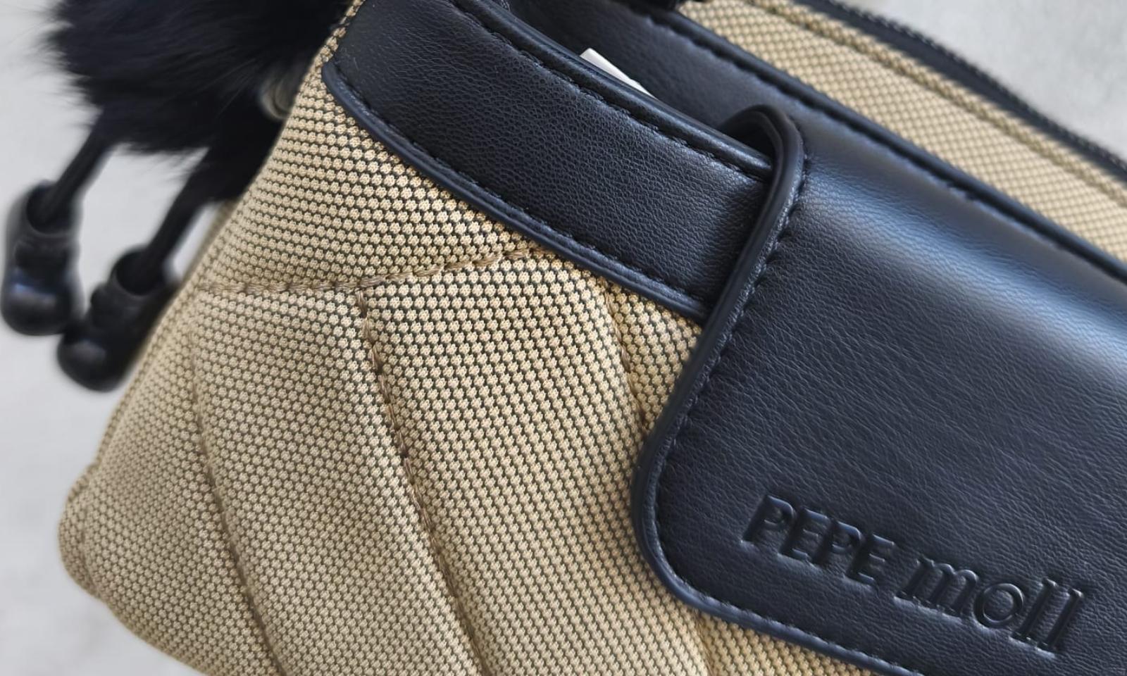 BOLSO BANDOLERA PEPE MOLL BEIGE