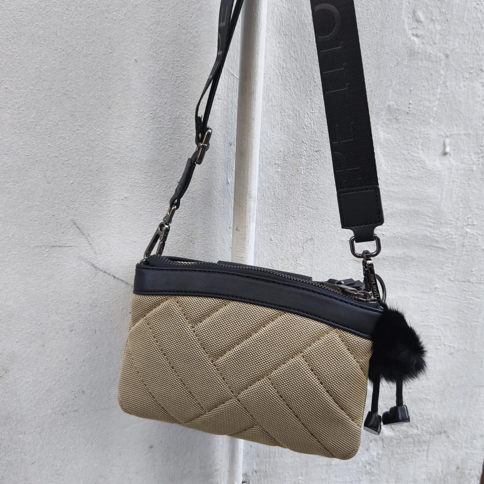 BOLSO BANDOLERA PEPE MOLL BEIGE