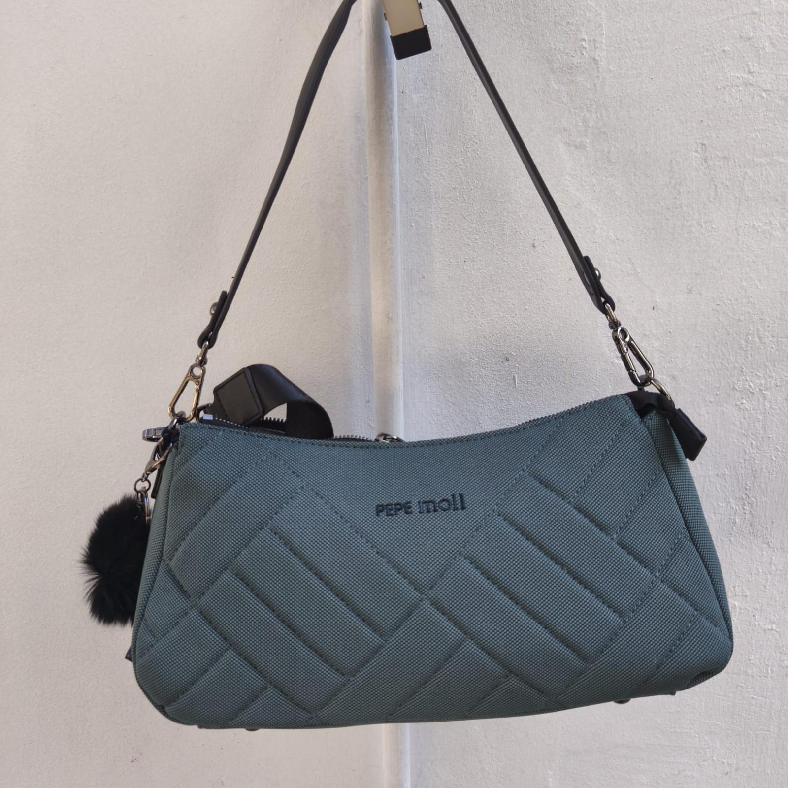 BOLSO HOMBRO MILI PEPE MOLL AZUL VERDOSO