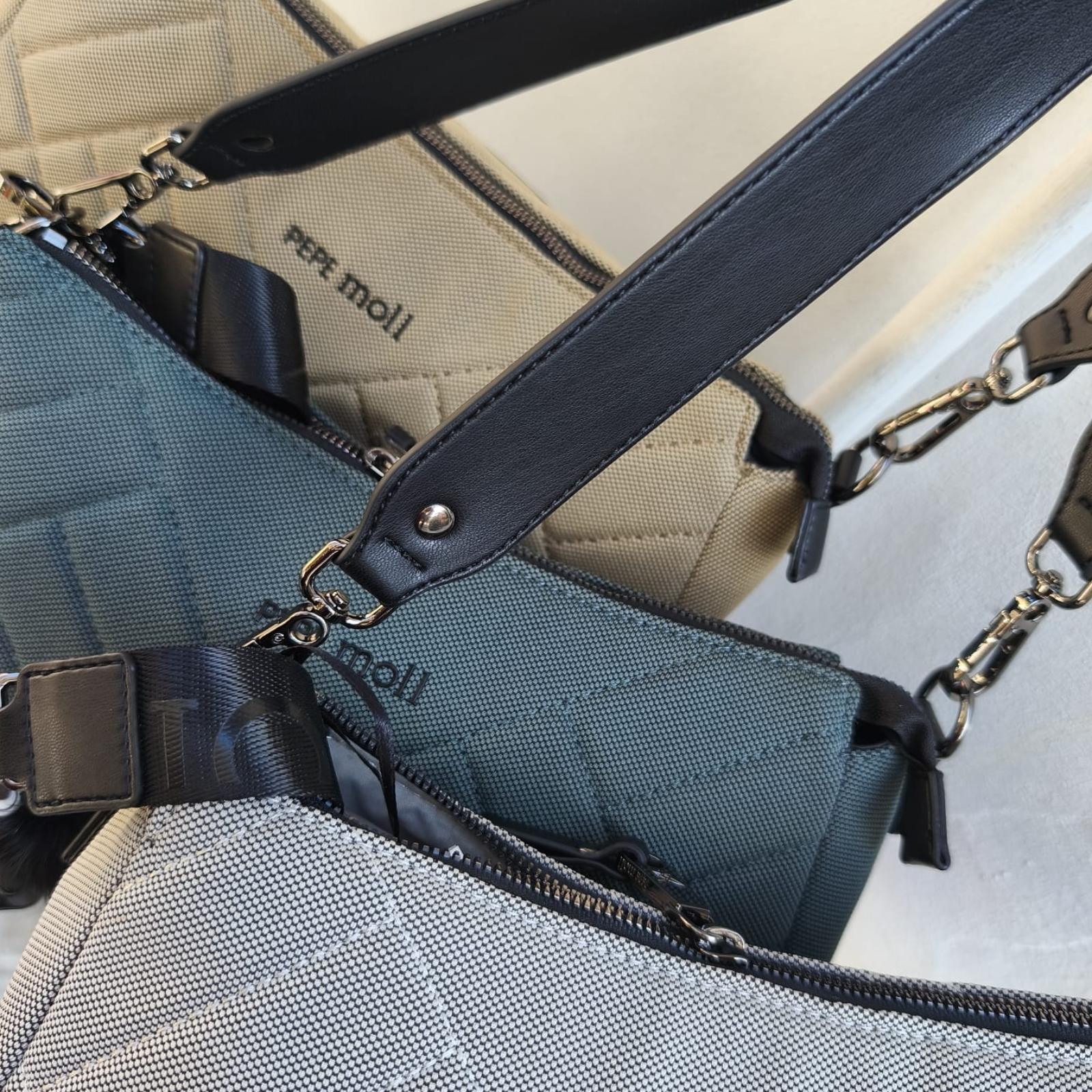 BOLSO HOMBRO MILI PEPE MOLL AZUL VERDOSO