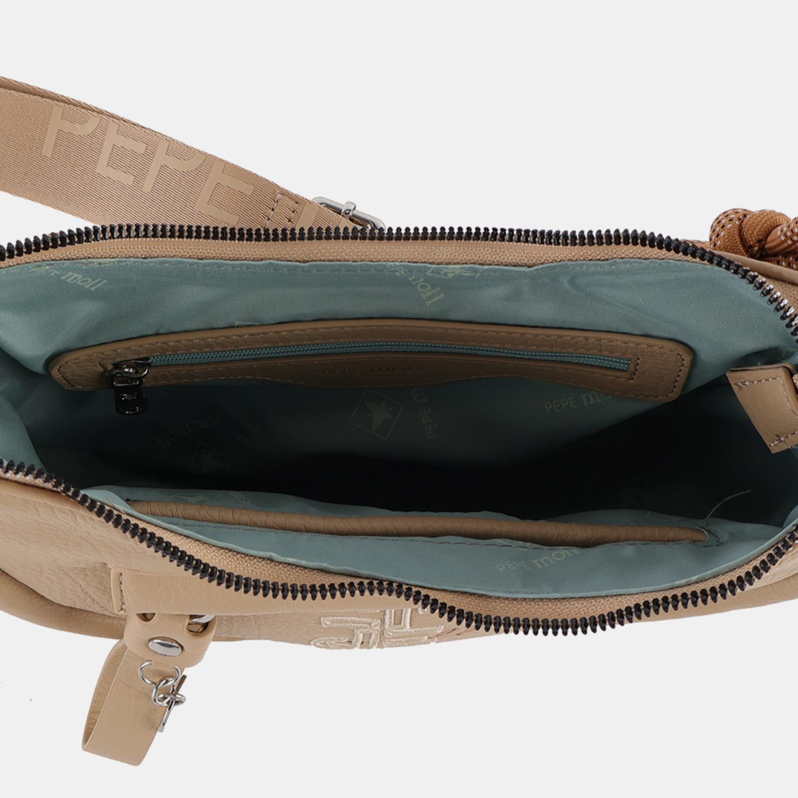 BOLSO HOMBRO PEPE MOLL BEIGE