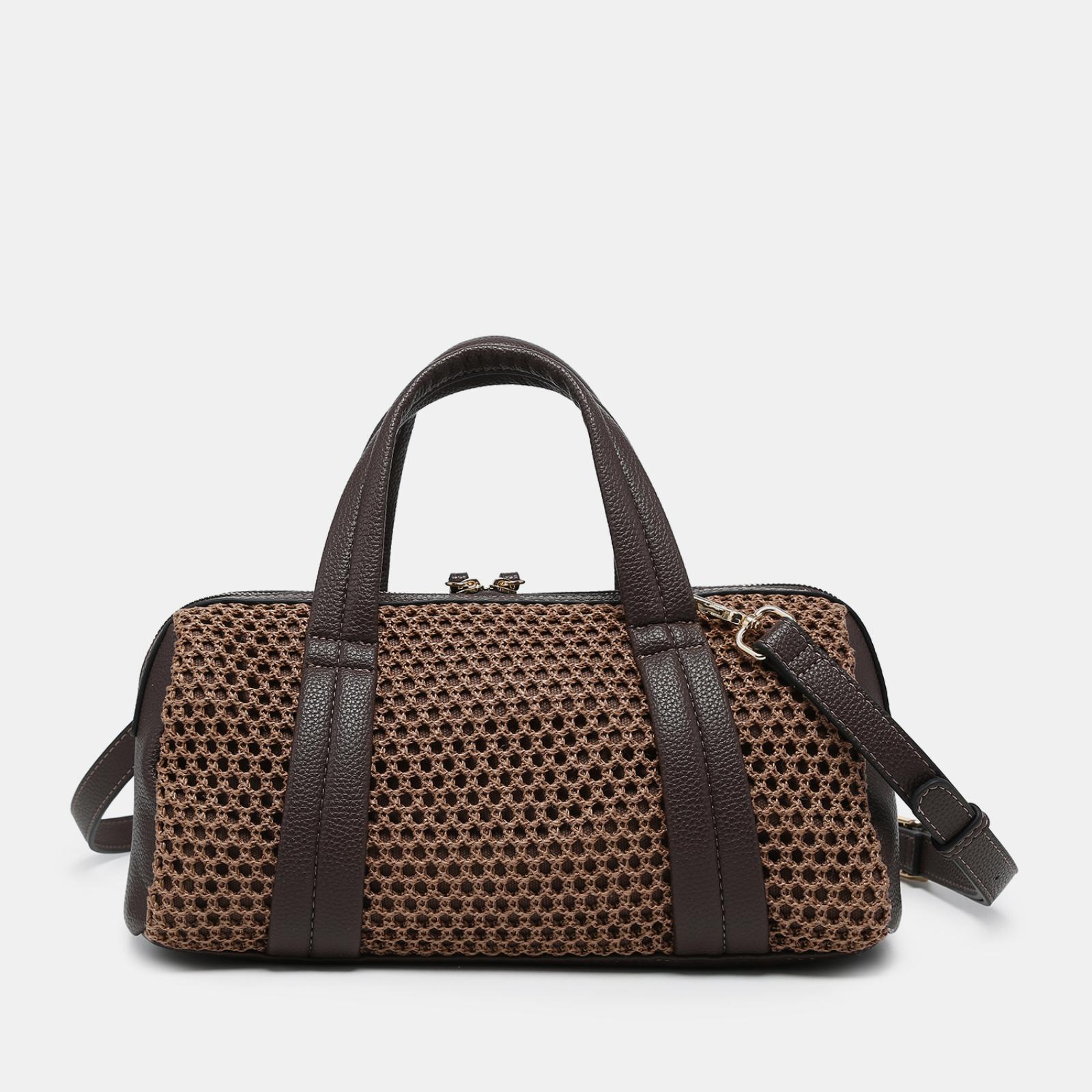 BOLSO DE MANO PEPE MOLL MARRON