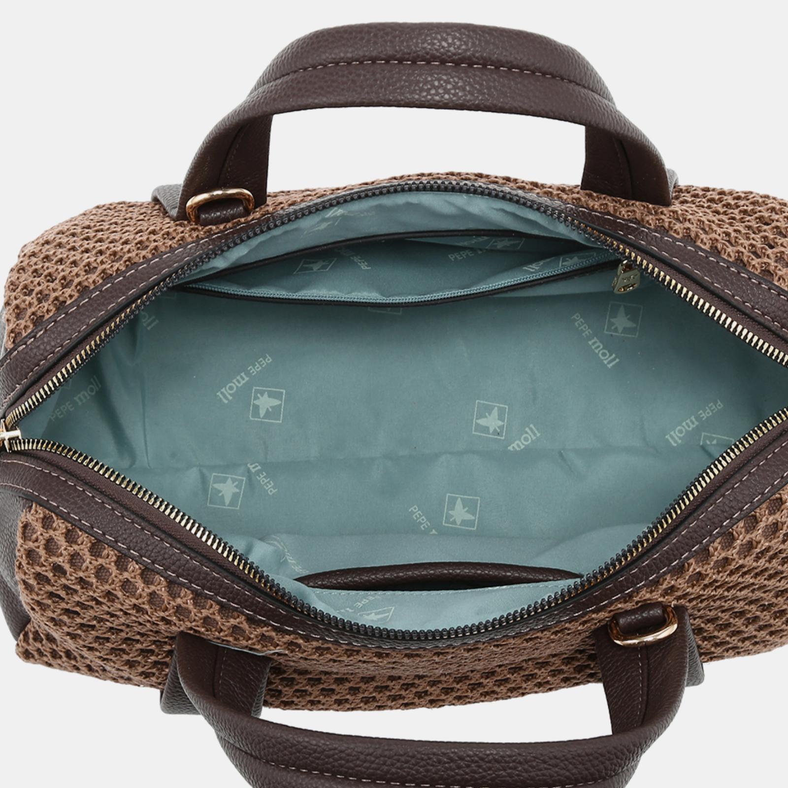 BOLSO DE MANO PEPE MOLL NEGRO