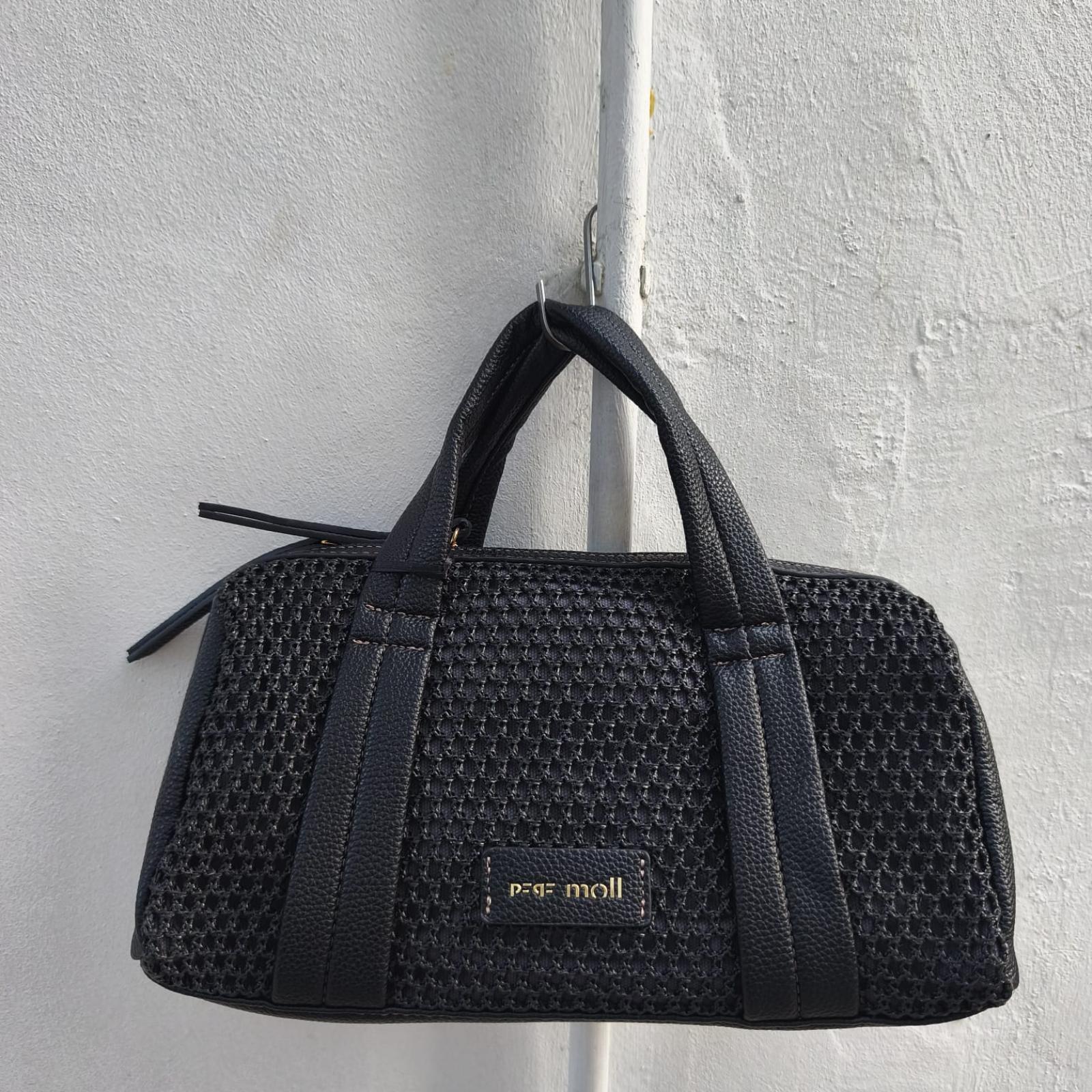 BOLSO DE MANO PEPE MOLL NEGRO