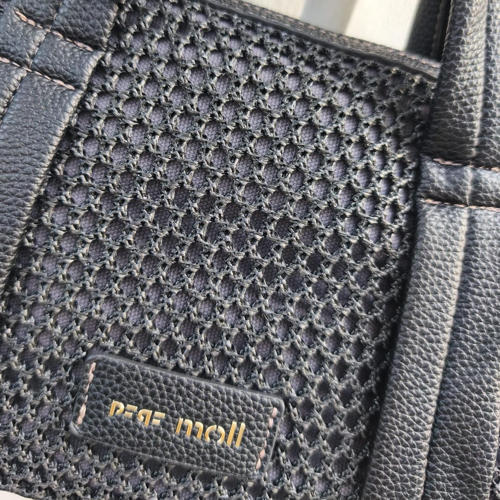 BOLSO DE MANO PEPE MOLL NEGRO