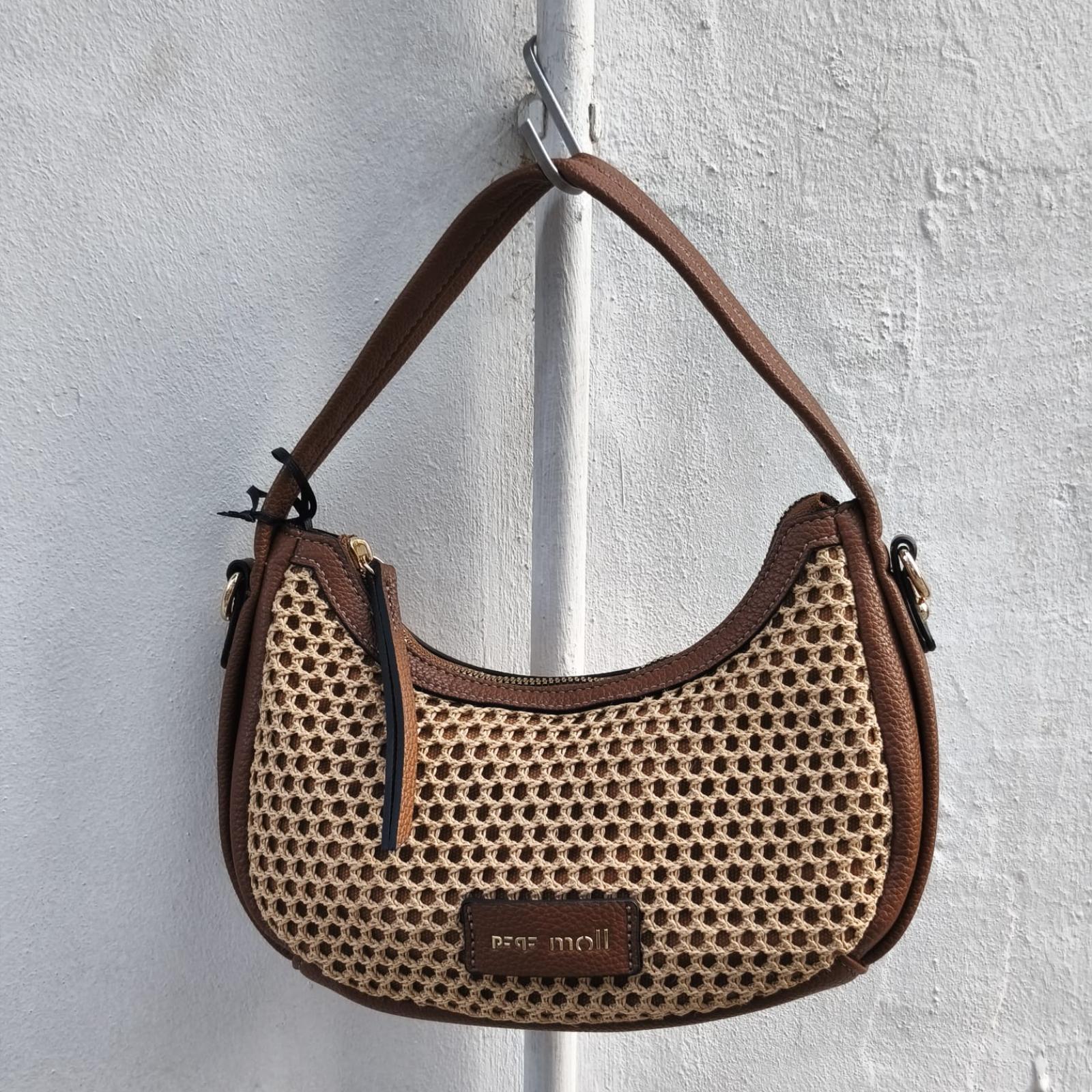 BOLSO DE MANO PEPE MOLL CAMEL
