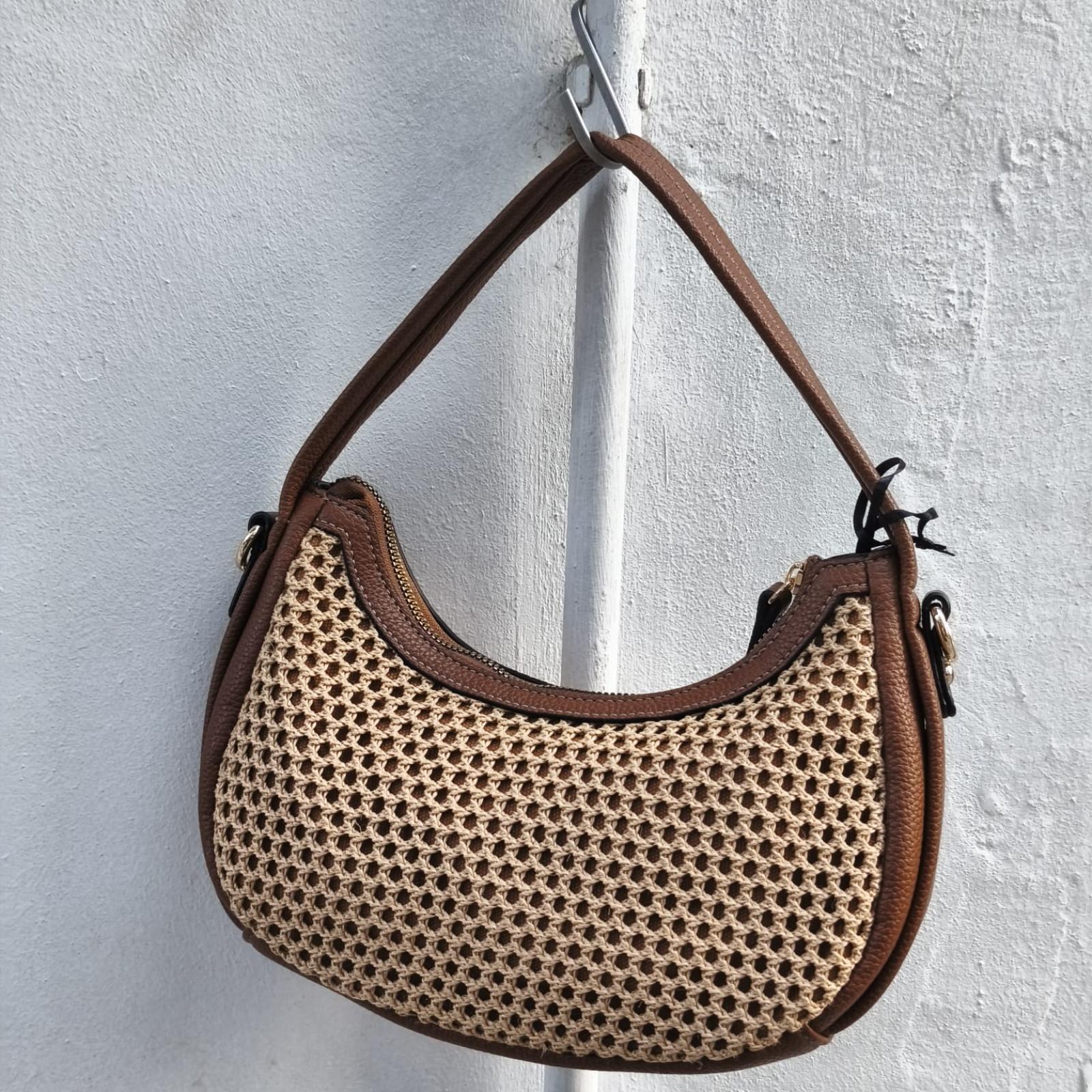 BOLSO DE MANO PEPE MOLL CAMEL