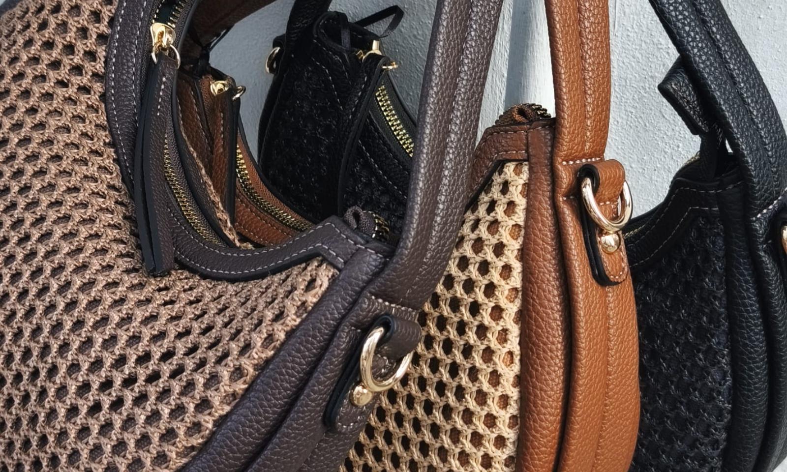 BOLSO DE MANO PEPE MOLL MARRON